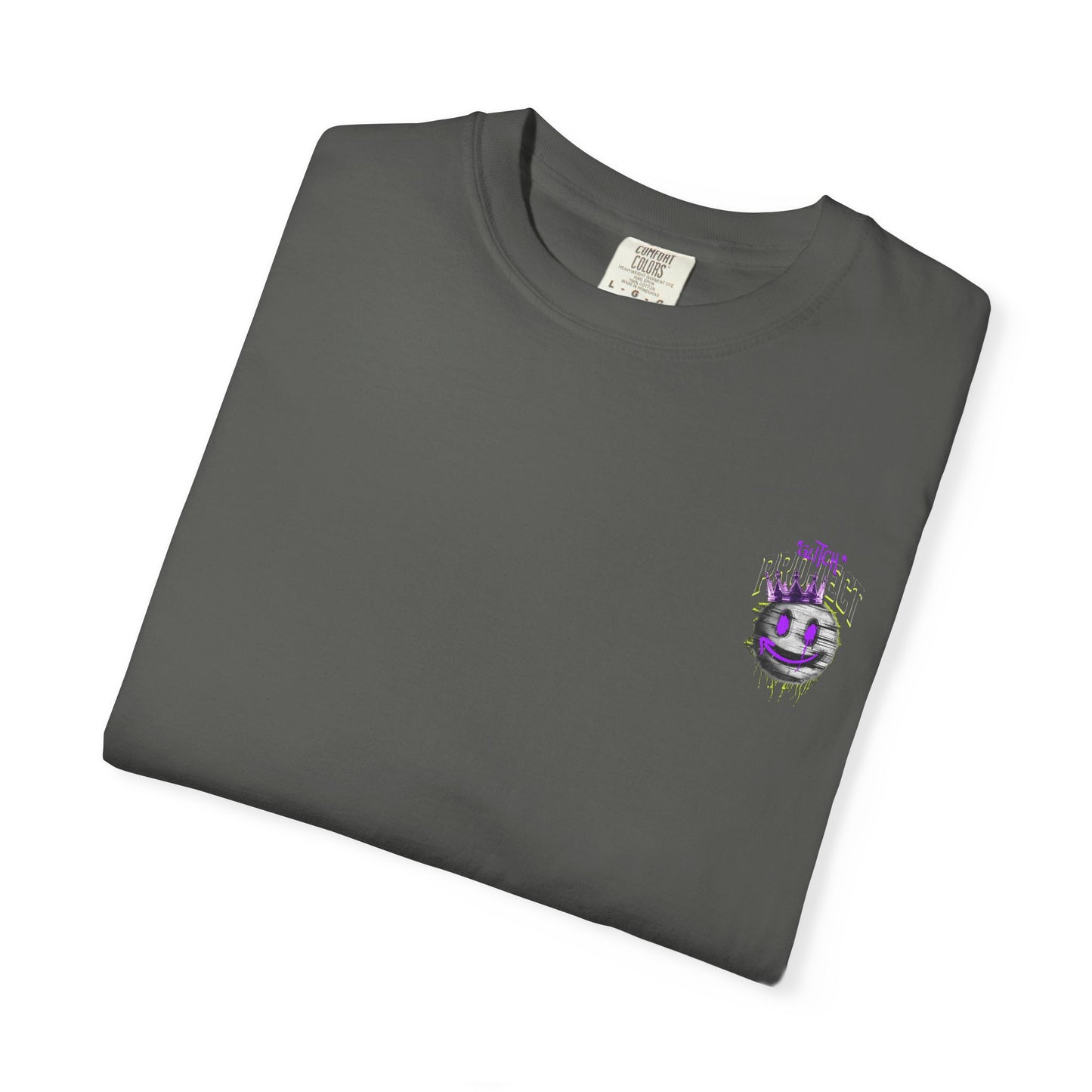 Unisex Garment-Dyed T-Shirt with 'Upside' Graphic, Casual Tee, Statement Shirt, Gift for Friends, Urban Style Apparel