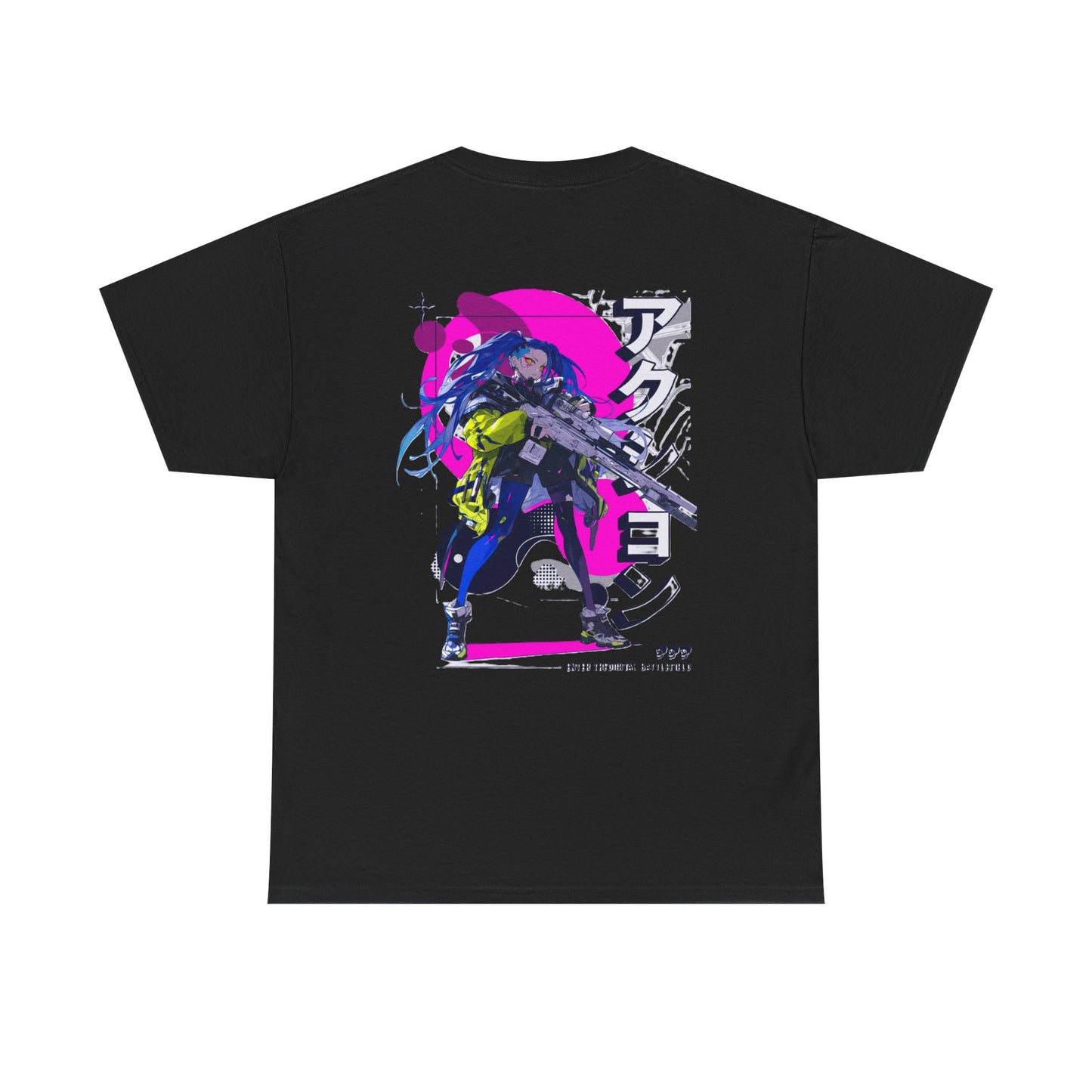 Anime Graphic Tee, Man's Cotton T-Shirt, Retro Aesthetic Apparel, Casual Streetwear, Gift for Fans