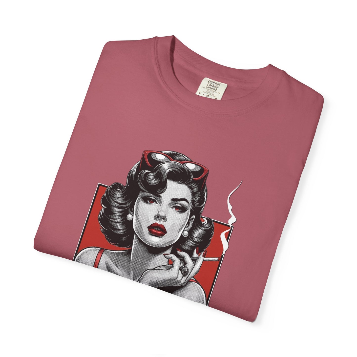 Vintage-Inspired Graphic T-Shirt, Retro Women's Fashion Tee, Gift for Her, Casual Summer Wear, 50s Style Top