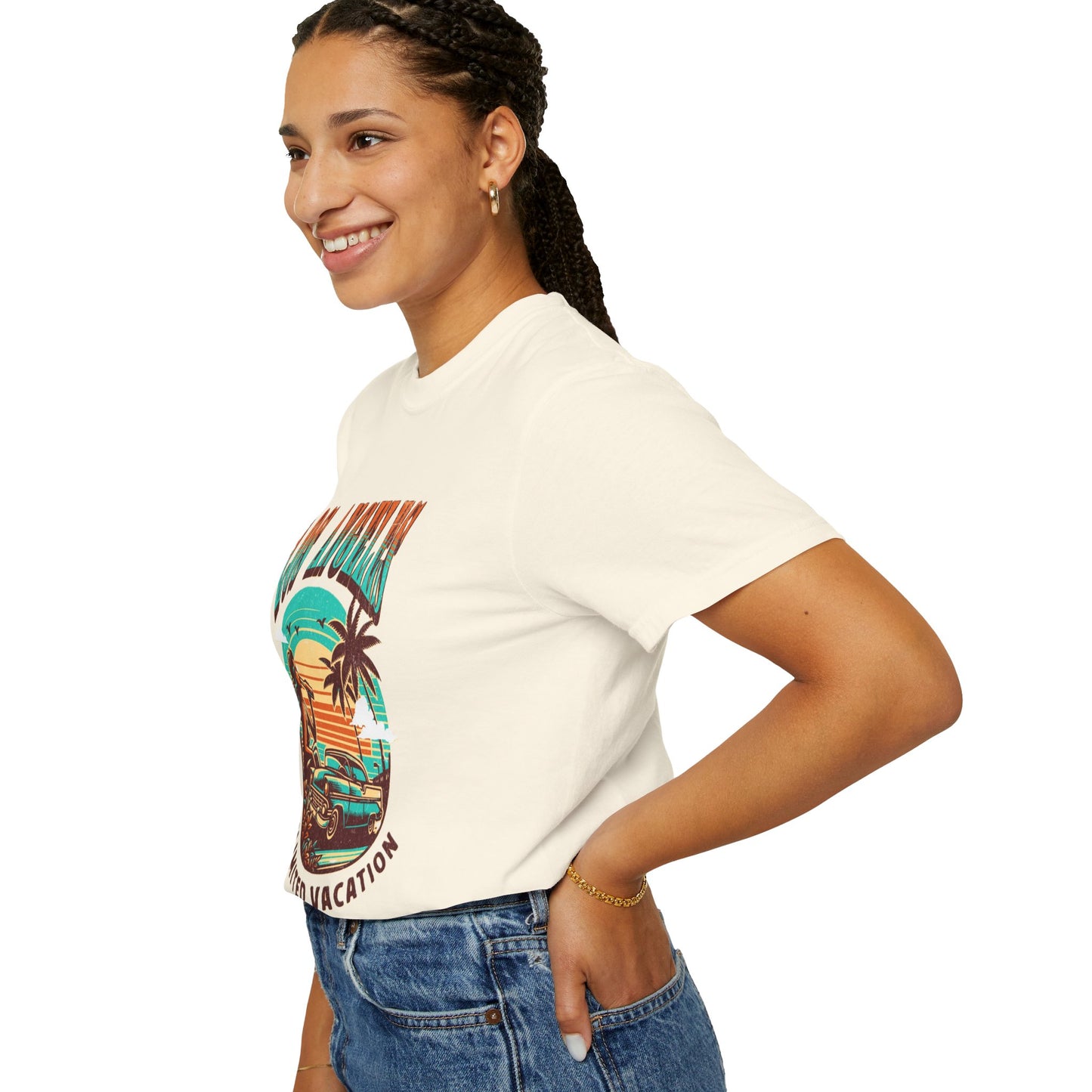 Los Angeles Vacation T-shirt , Summer Wear, Retro Graphic Tee, Travel Souvenir, Casual Outing Top