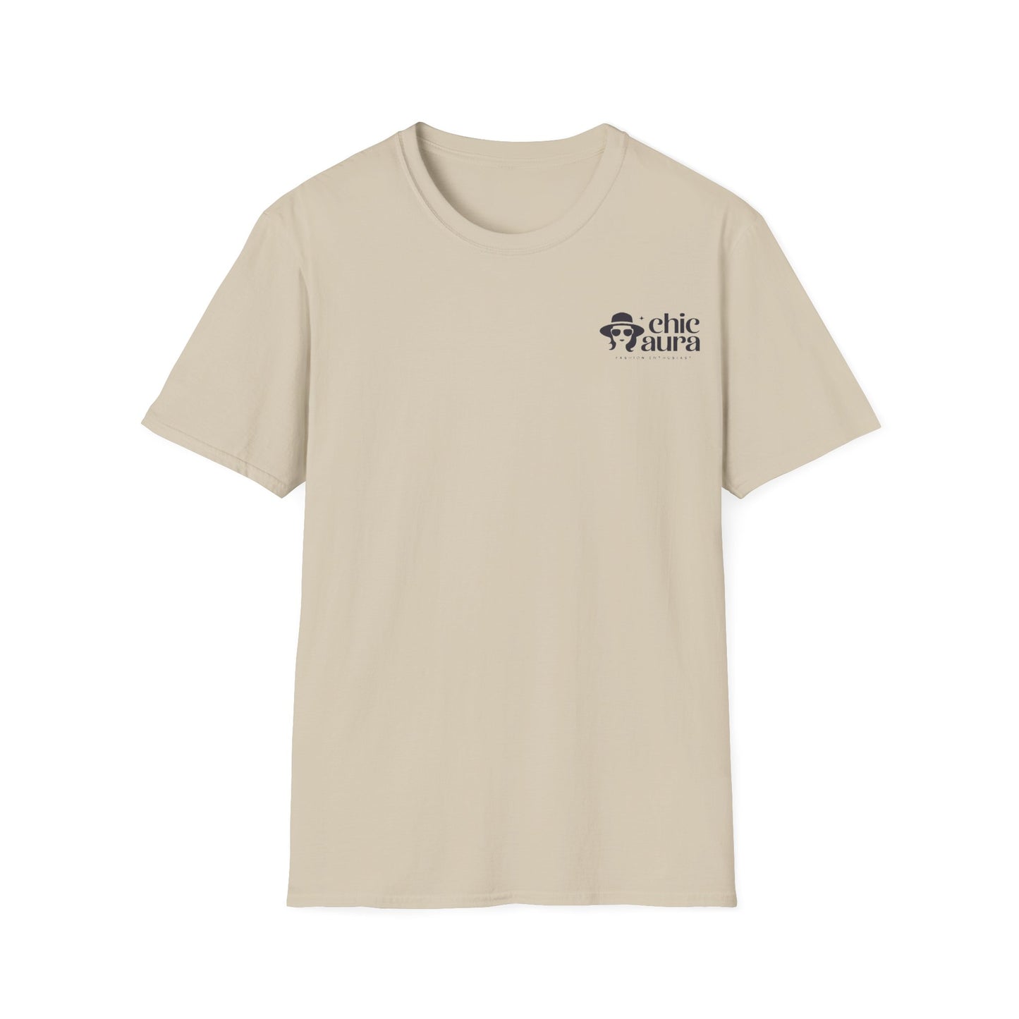 Chic Aura woman's T-Shirt, Casual Wear, Gift for Her, Everyday Style, Fashion Tee, Comfortable Shirt