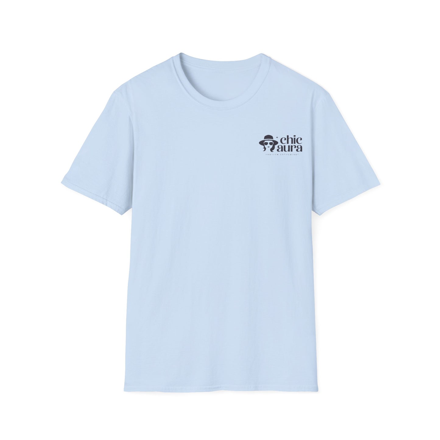 Chic Aura woman's T-Shirt, Casual Wear, Gift for Her, Everyday Style, Fashion Tee, Comfortable Shirt