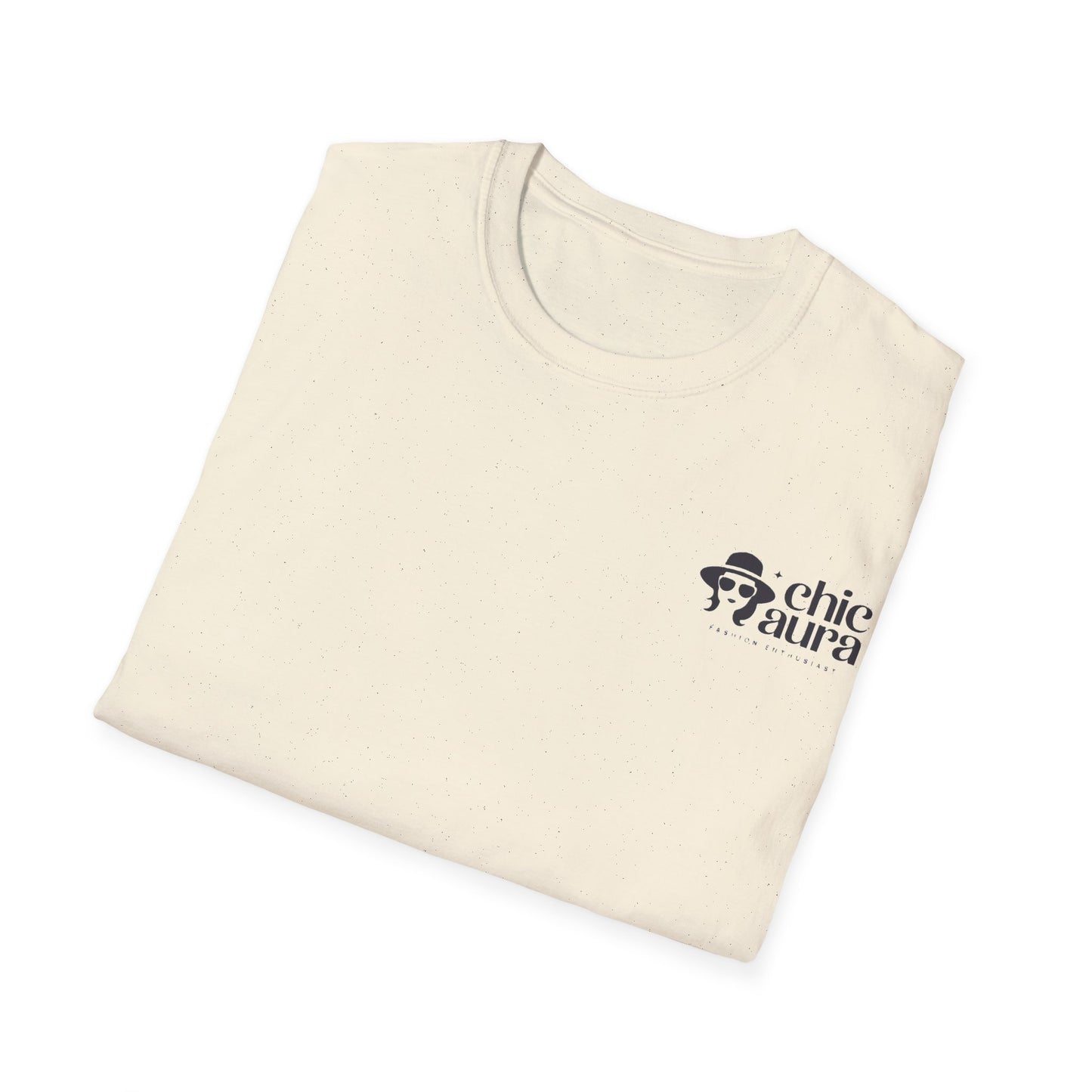 Chic Aura woman's T-Shirt, Casual Wear, Gift for Her, Everyday Style, Fashion Tee, Comfortable Shirt