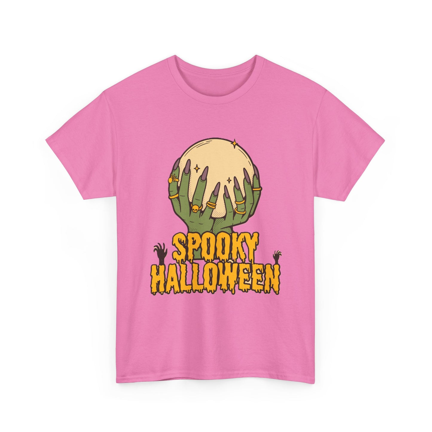 Spooky Halloween Tee, Halloween Apparel, Fall Fashion, Trick or Treat woman Shirt, Casual Halloween Outfit