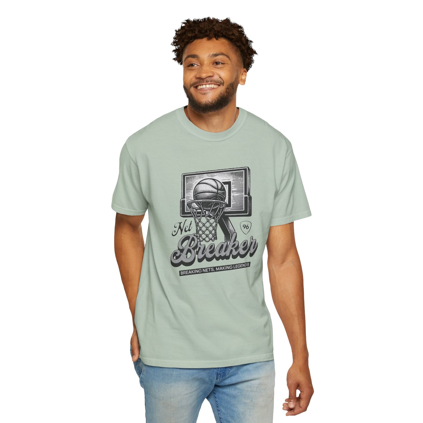 Basketball Enthusiast T-Shirt, Sporty Tee, Gift for Athletes, Men's Apparel, Men’s Fashion, Casual Streetwear