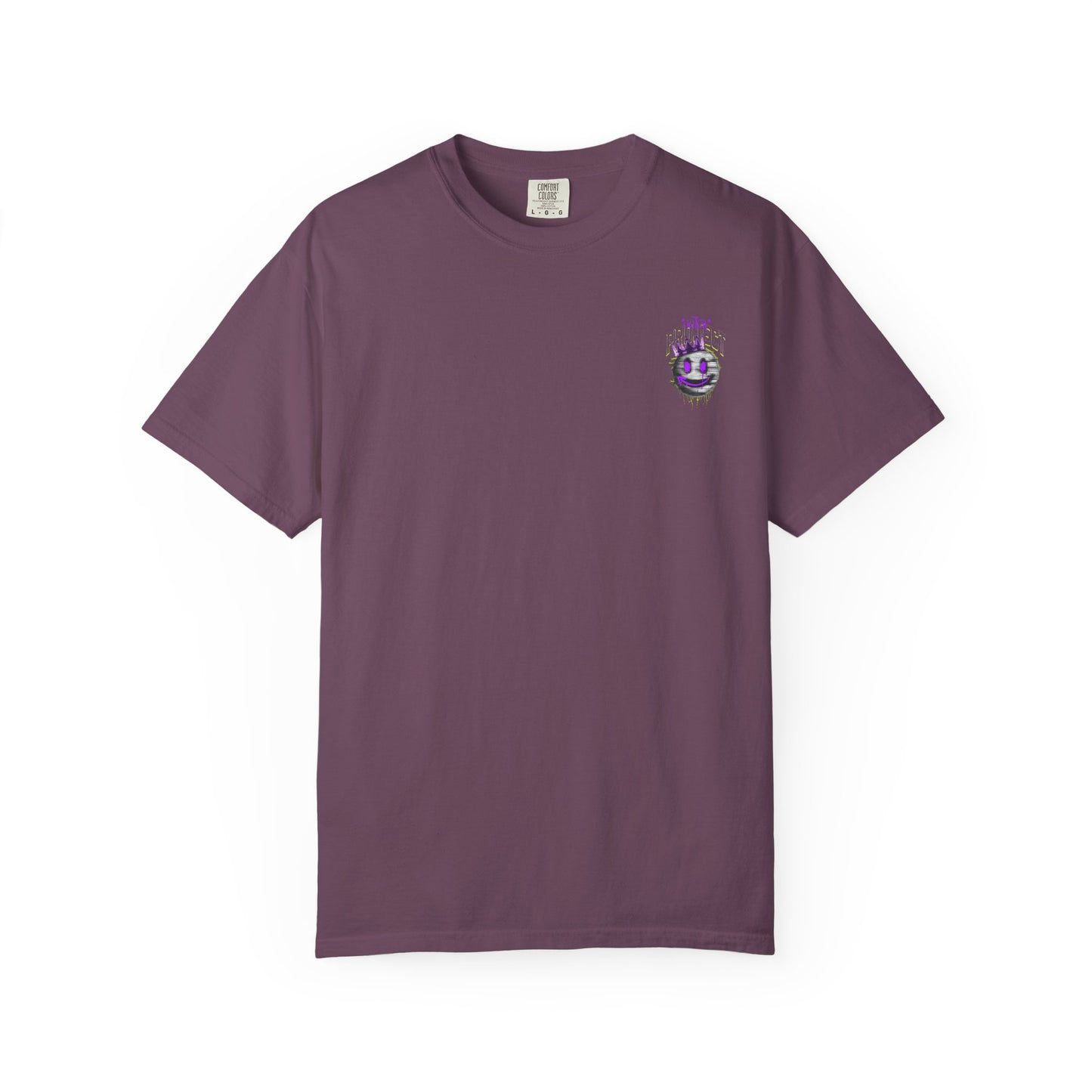 Unisex Garment-Dyed T-Shirt with 'Upside' Graphic, Casual Tee, Statement Shirt, Gift for Friends, Urban Style Apparel