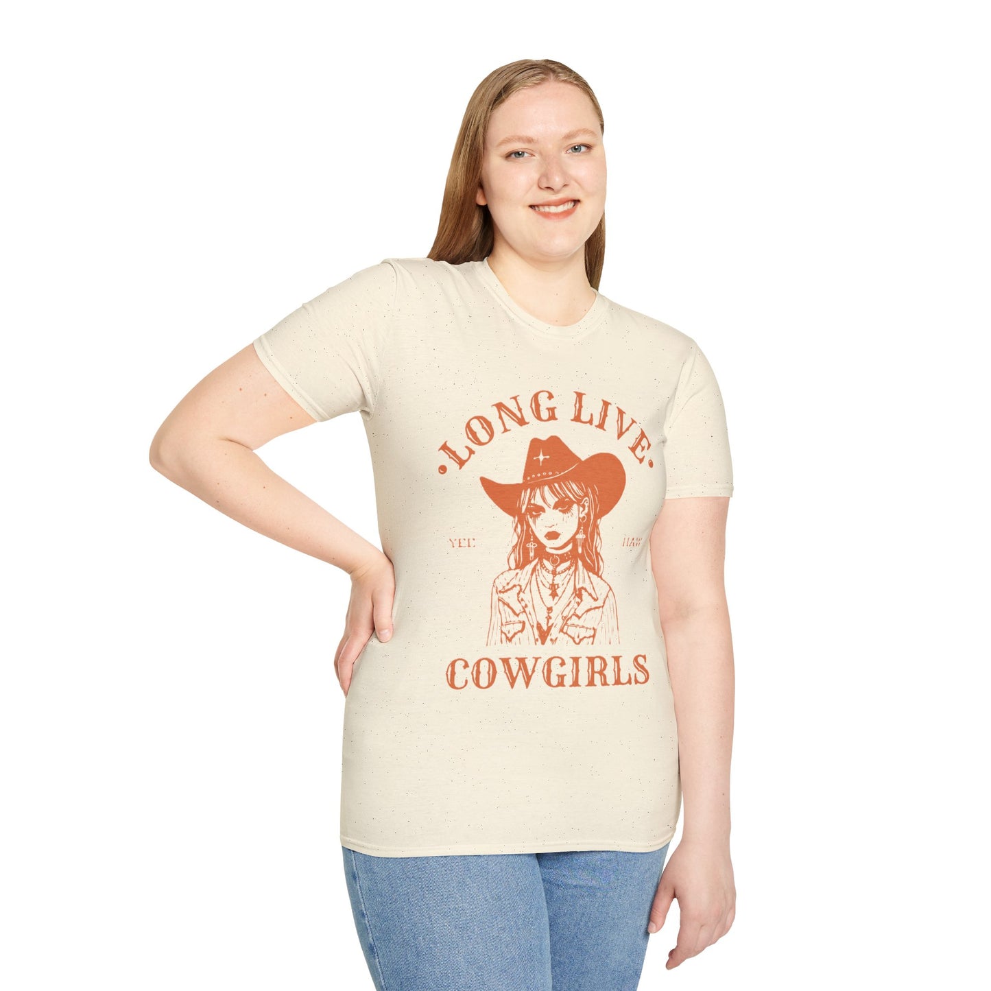 Long Live Cowgirls T-Shirt, Casual Tee, Gift for Cowgirl Lovers, Western Style Tee, Vintage Graphic T-Shirt, Everyday Wear