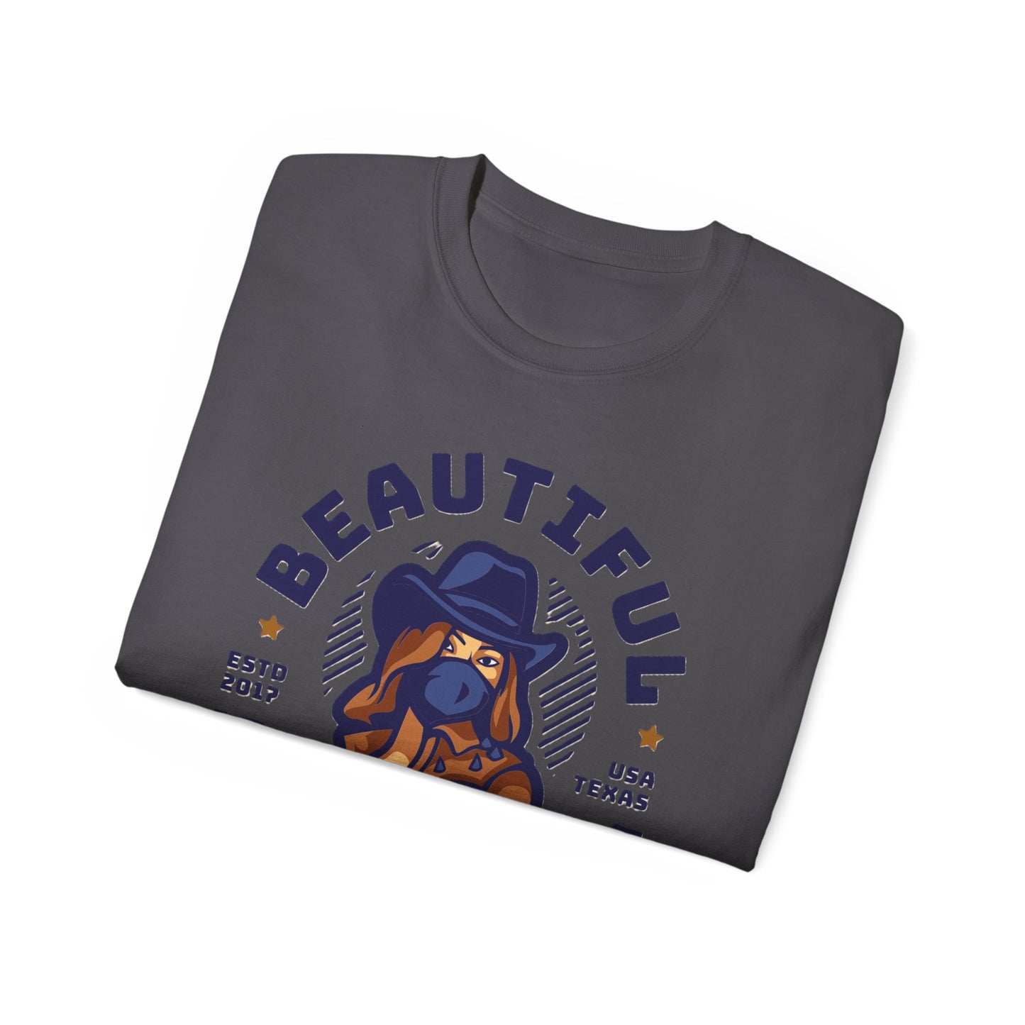 Beautiful Strong Girl Unisex Tee, Empowering T-Shirt, Motivational Gift, Casual Wear, Texas Inspired Apparel