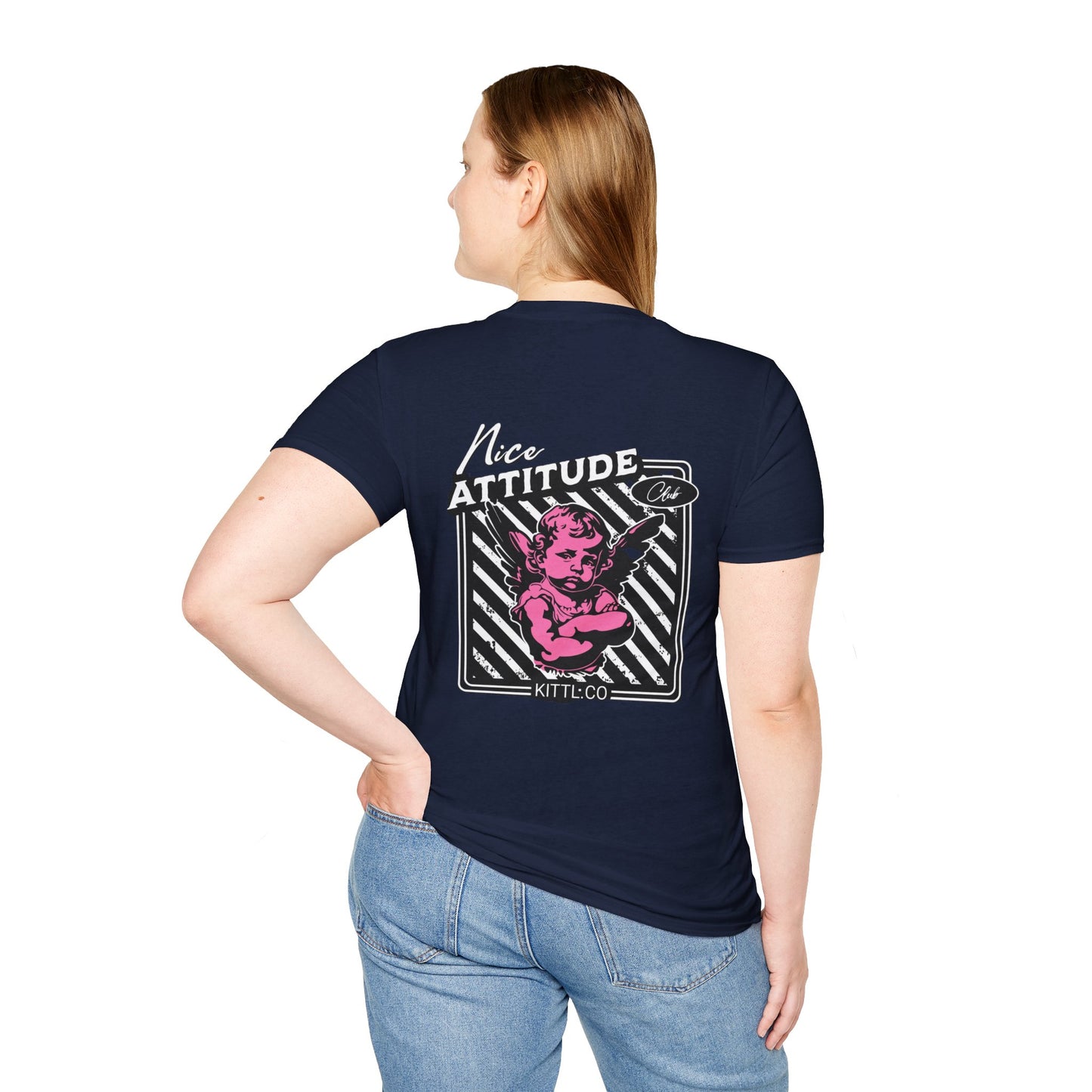 Unisex Graphic T-Shirt with Attitude Design - Trendy Casual Wear, Gift for Him/Her, Birthday, Everyday Style, Retro Vintage Tee