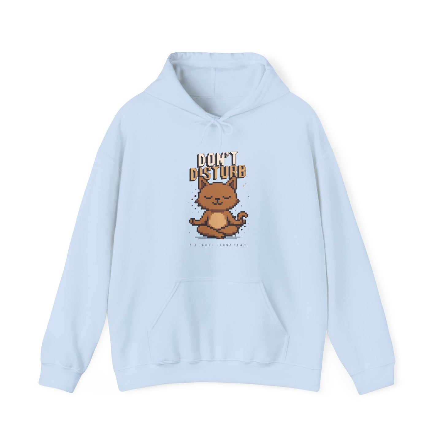 Cozy Cat Hoodie, Unisex Sweatshirt, Funny Cat Lover Gift, Relaxed Casualwear, Perfect for Animal Lovers, Birthday Gift, Staycation Apparel