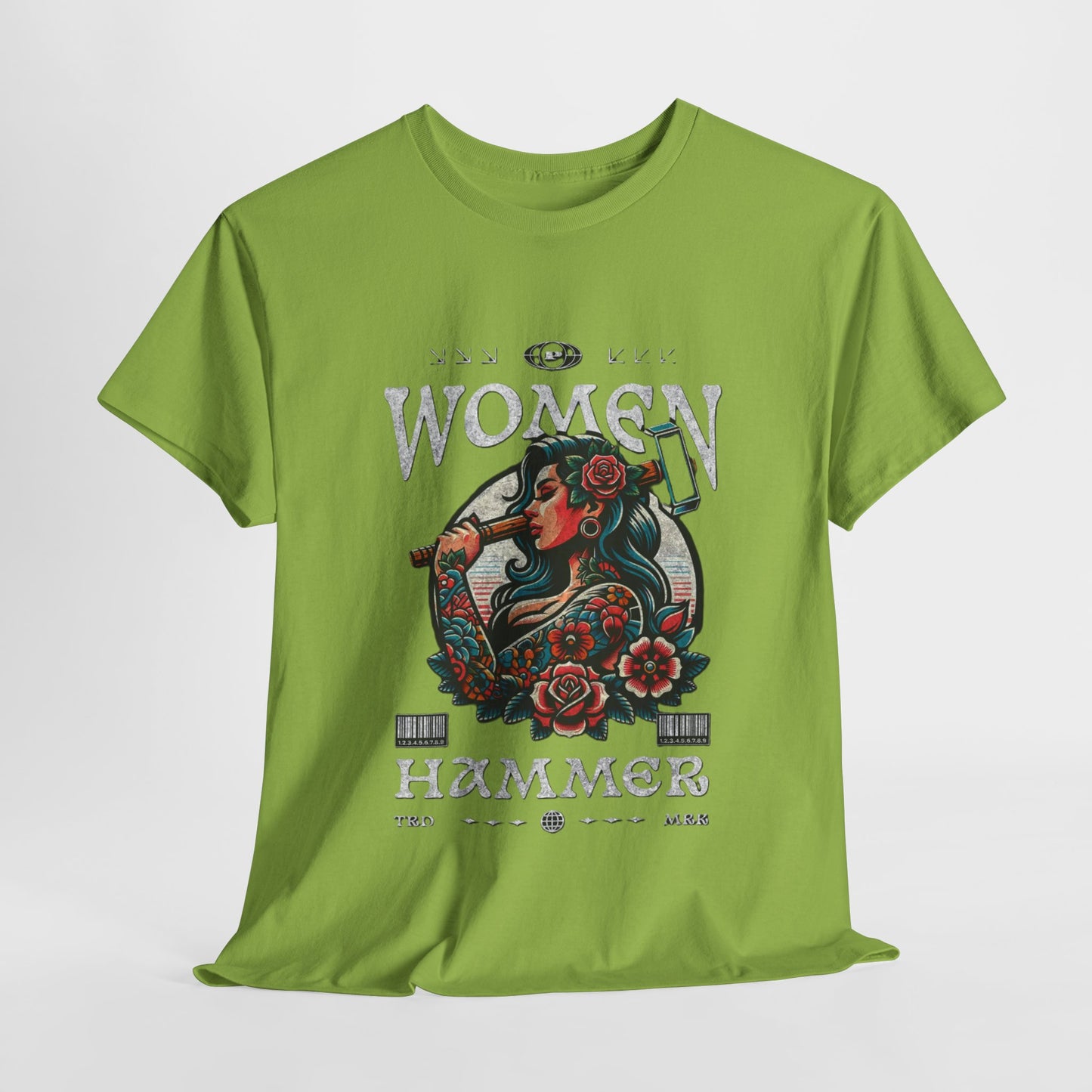 Empowered Women Graphic Tee, Heavy Cotton Tee, Feminist T-Shirt, Gift for Her, Casual Style Shirt, Art Apparel
