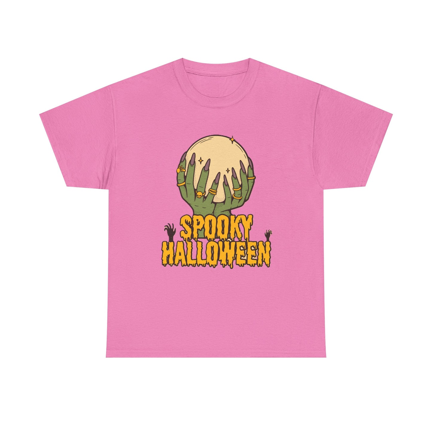 Spooky Halloween Tee, Halloween Apparel, Fall Fashion, Trick or Treat woman Shirt, Casual Halloween Outfit