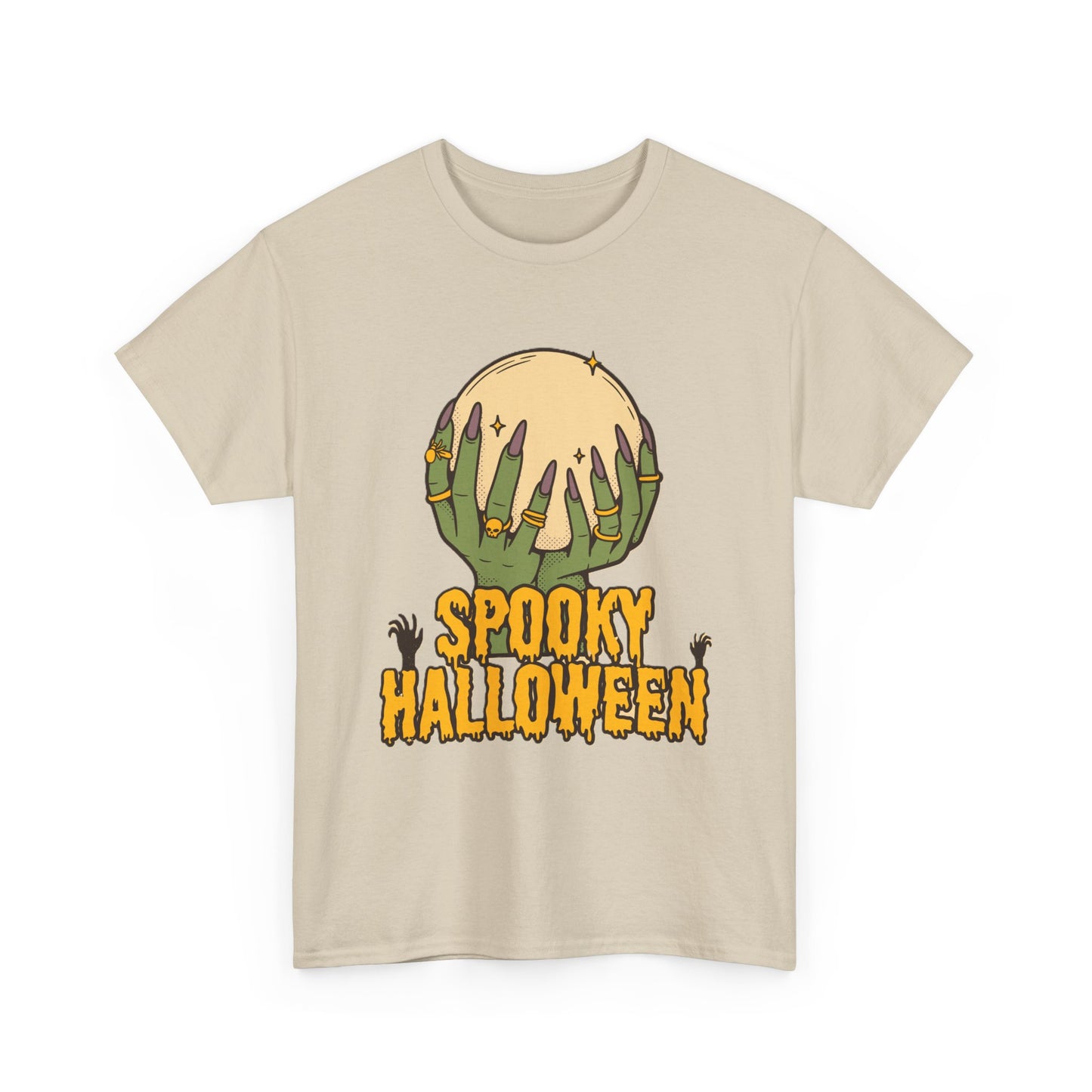 Spooky Halloween Tee, Halloween Apparel, Fall Fashion, Trick or Treat woman Shirt, Casual Halloween Outfit