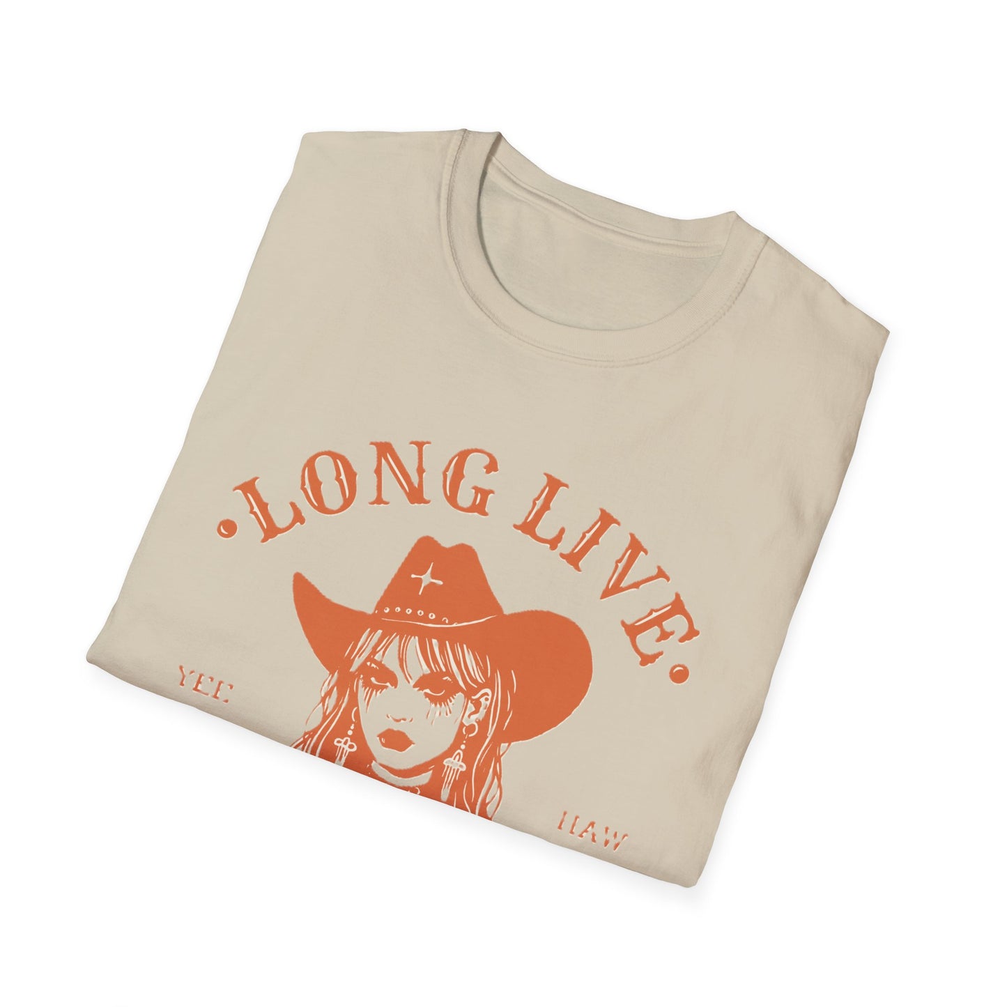 Long Live Cowgirls T-Shirt, Casual Tee, Gift for Cowgirl Lovers, Western Style Tee, Vintage Graphic T-Shirt, Everyday Wear