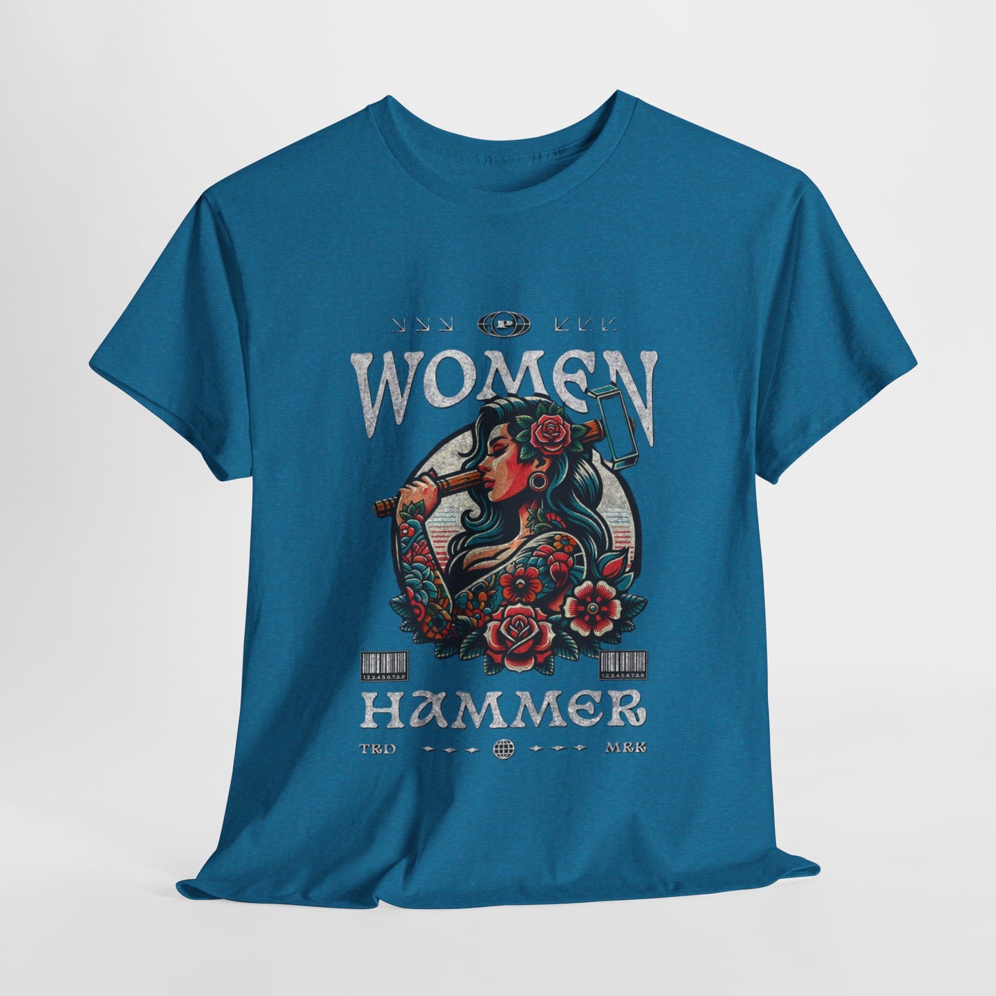 Empowered Women Graphic Tee, Heavy Cotton Tee, Feminist T-Shirt, Gift for Her, Casual Style Shirt, Art Apparel