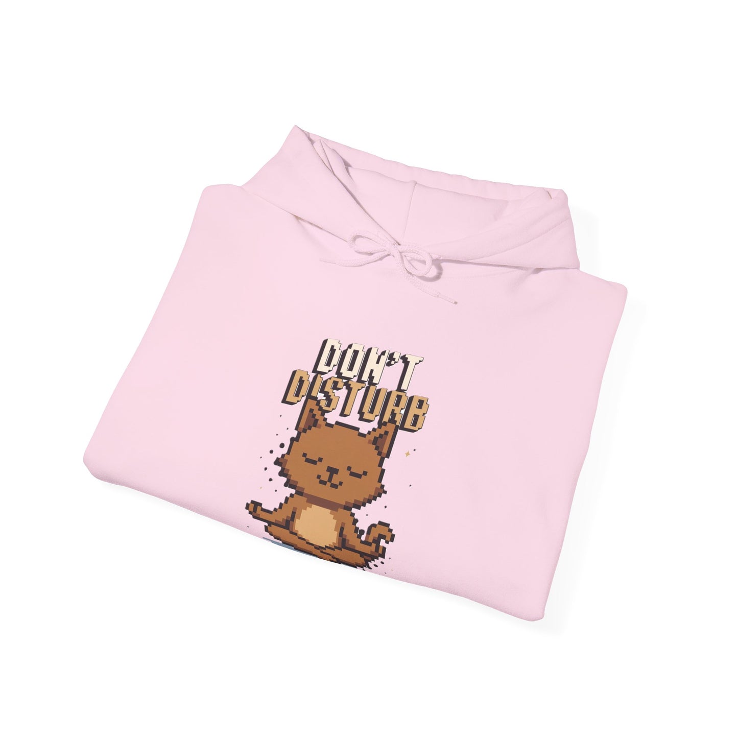 Cozy Cat Hoodie, Unisex Sweatshirt, Funny Cat Lover Gift, Relaxed Casualwear, Perfect for Animal Lovers, Birthday Gift, Staycation Apparel