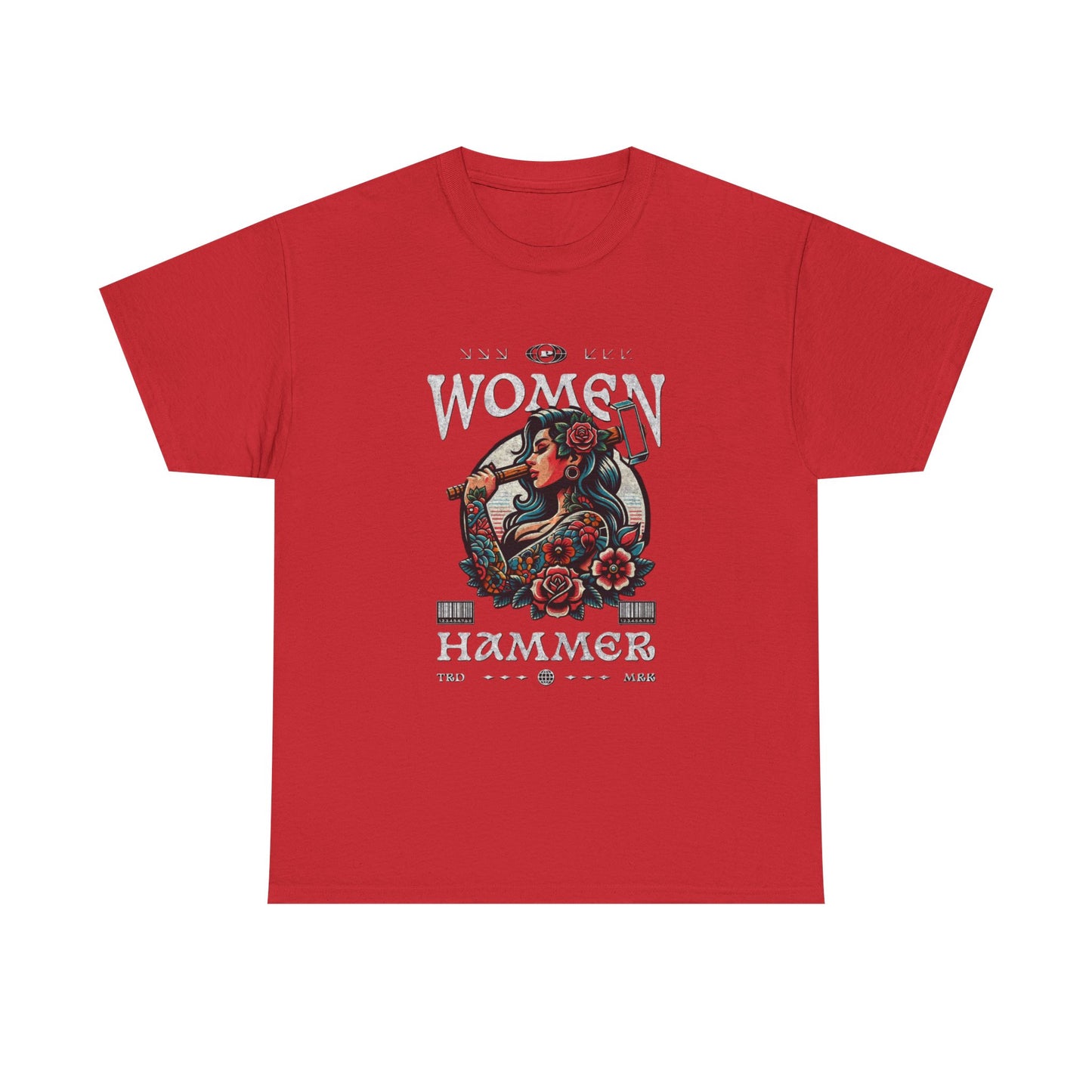 Empowered Women Graphic Tee, Heavy Cotton Tee, Feminist T-Shirt, Gift for Her, Casual Style Shirt, Art Apparel