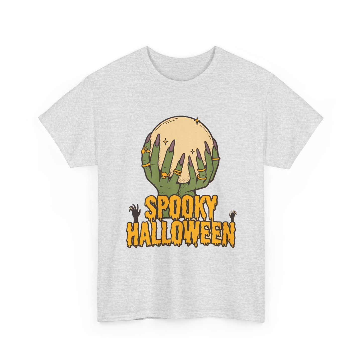 Spooky Halloween Tee, Halloween Apparel, Fall Fashion, Trick or Treat woman Shirt, Casual Halloween Outfit