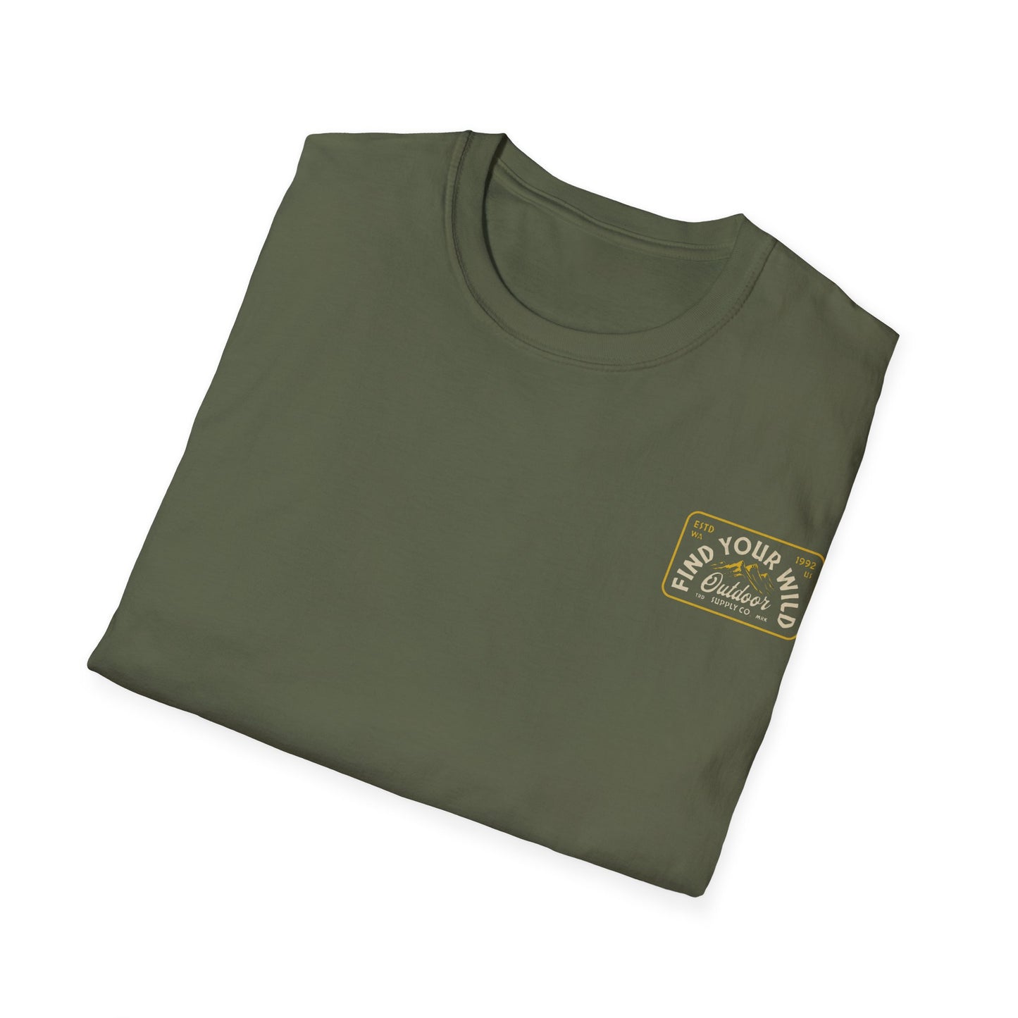 Men Softstyle T-Shirt with Custom Design, Casual Wear, Gift for Friends, Everyday Essentials, Holiday Gift, Comfortable Tee