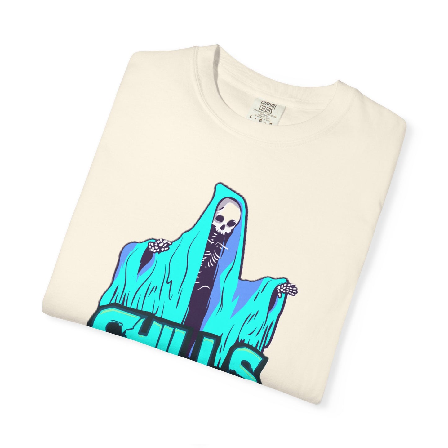 Chills and Thrills Graphic T-Shirt, Halloween Shirt, Unisex Tee, Spooky Shirt, Casual Wear, Perfect for Fall Celebrations