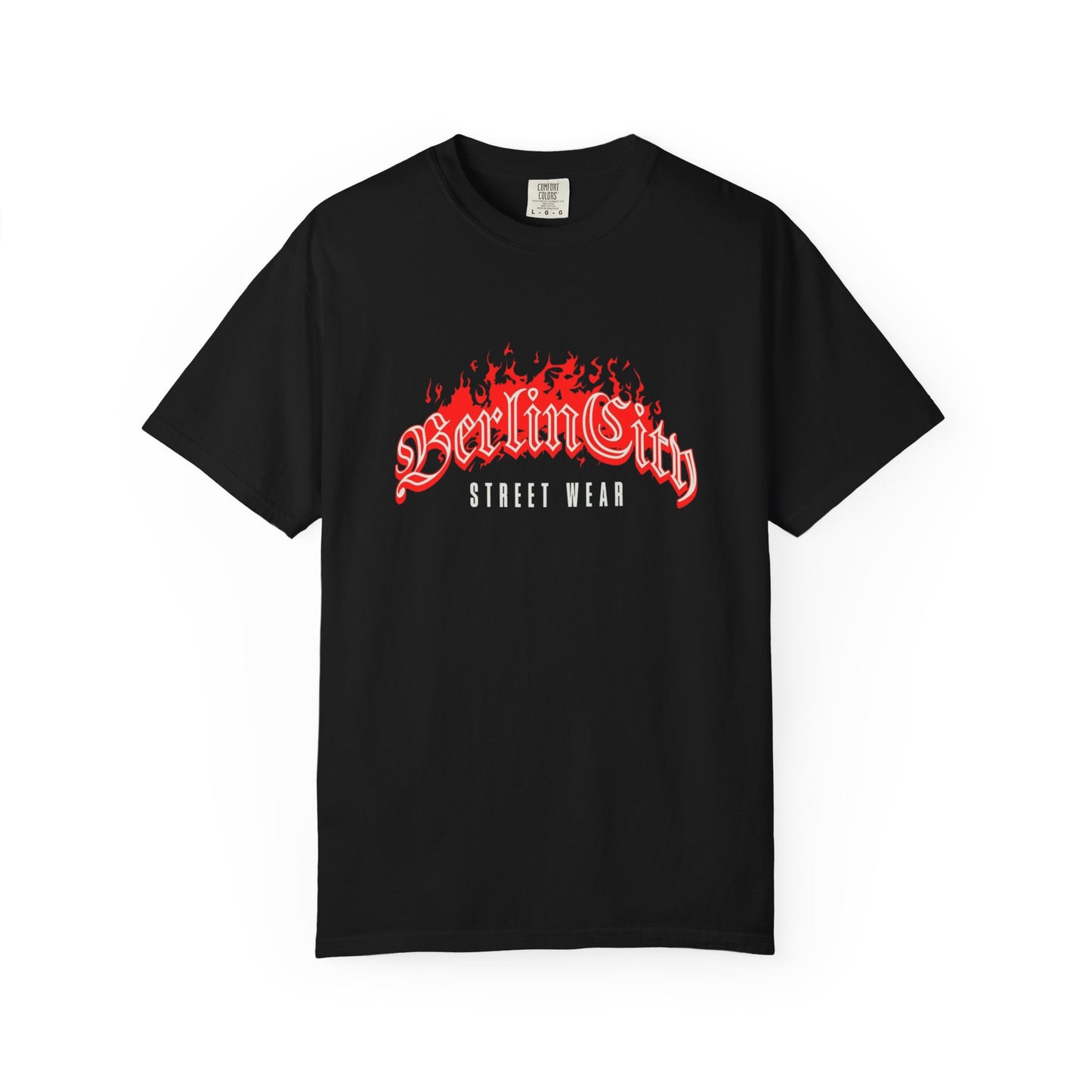 Berlin City Street Wear Unisex Garment-Dyed T-shirt, Casual Tee, Streetwear Fashion, Urban Style, Gift for Trendsetters, Summer Apparel