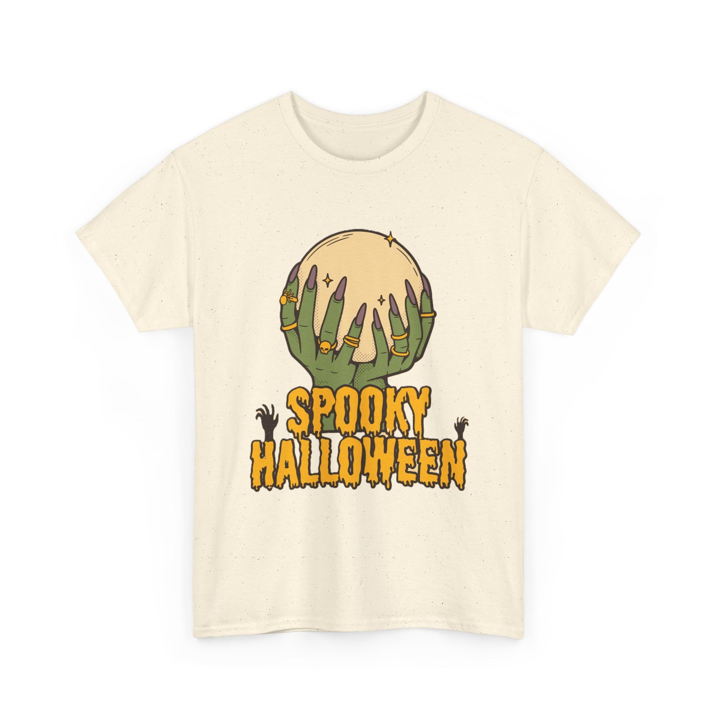 Spooky Halloween Tee, Halloween Apparel, Fall Fashion, Trick or Treat woman Shirt, Casual Halloween Outfit