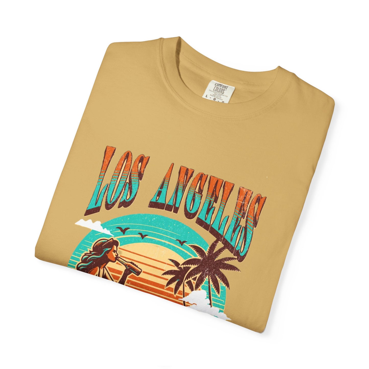 Los Angeles Vacation T-shirt , Summer Wear, Retro Graphic Tee, Travel Souvenir, Casual Outing Top