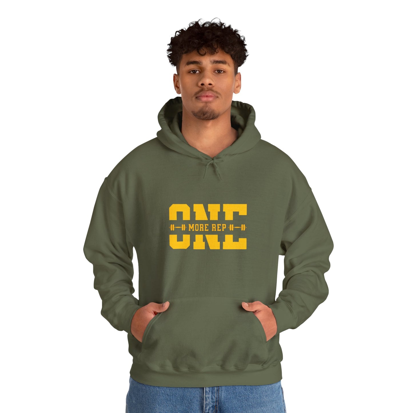 Motivational Man Hoodie - Fitness Gear, Gym Wear, Workout Apparel, Activewear, Gift for Him or Her
