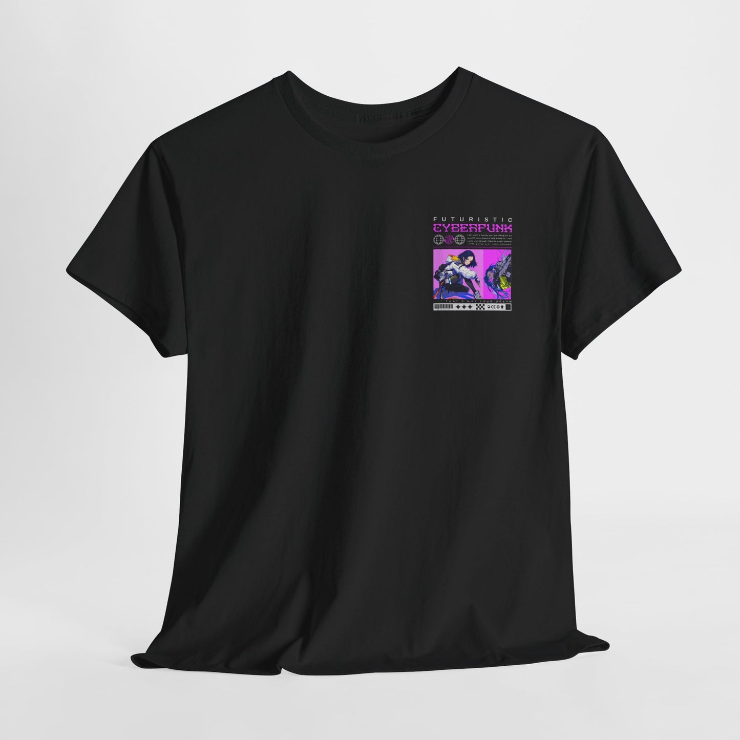 Anime Graphic Tee, Man's Cotton T-Shirt, Retro Aesthetic Apparel, Casual Streetwear, Gift for Fans