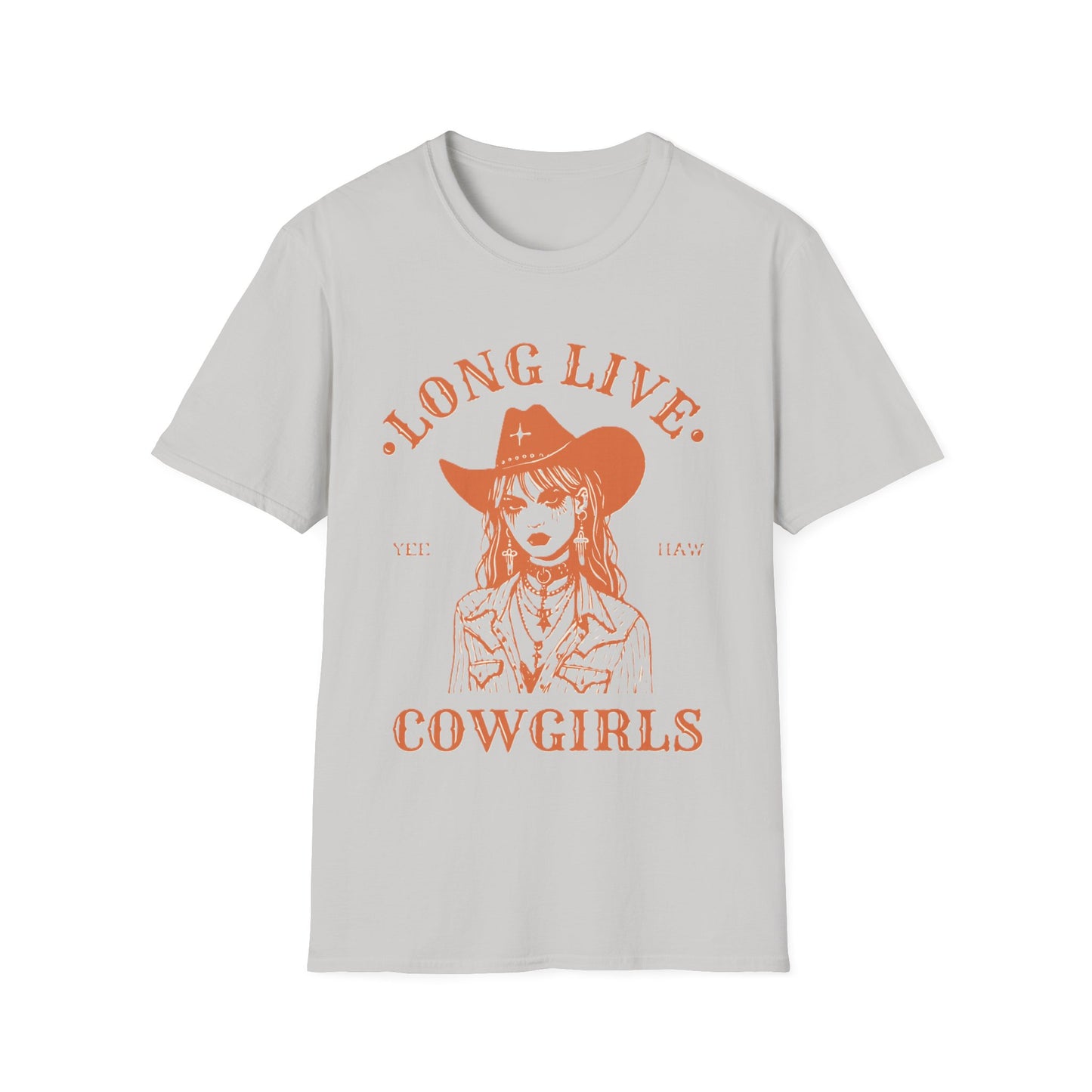 Long Live Cowgirls T-Shirt, Casual Tee, Gift for Cowgirl Lovers, Western Style Tee, Vintage Graphic T-Shirt, Everyday Wear
