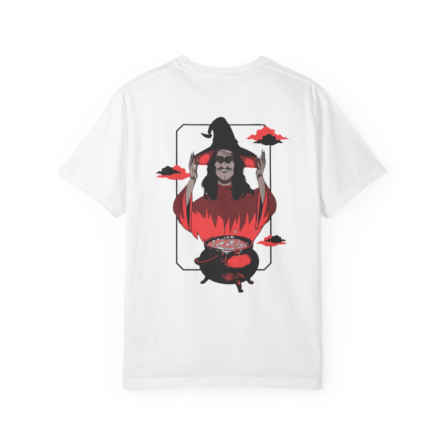 Halloween Themed Unisex T-Shirt - Spooky Graphic Tee for Halloween, Horror Fans, Gift for Witch Lovers, Casual Wear, Costume Top