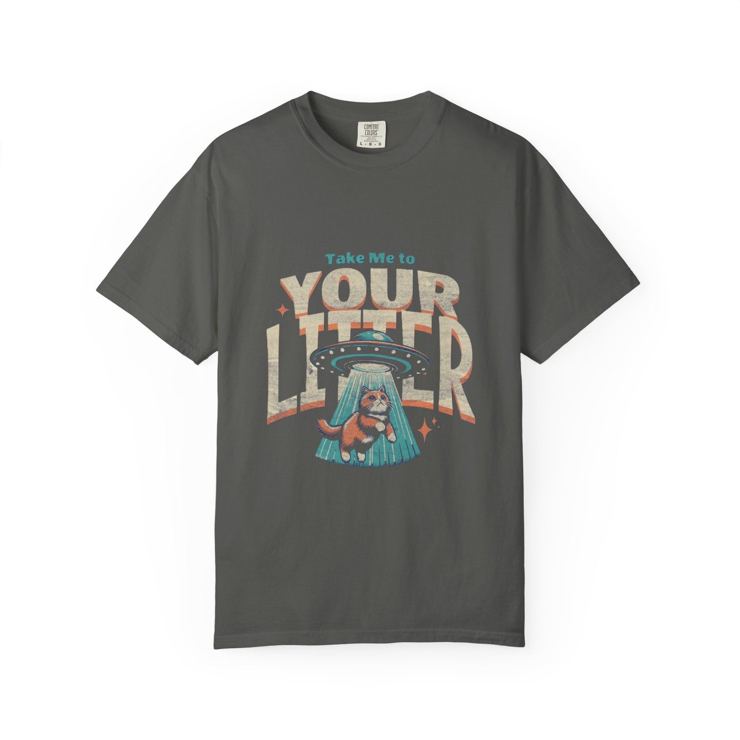 Alien-Inspired Unisex T-shirt, Playful Graphic Tee, Gift for Sci-Fi Fans, Casual Everyday Wear, Fun 90s Nostalgia