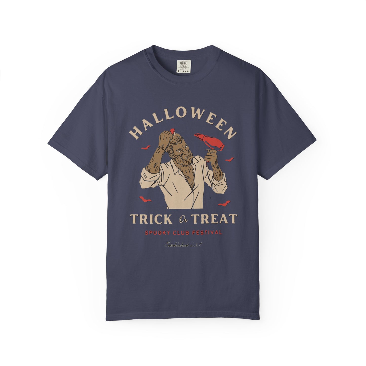 Halloween Trick or Treat Men T-Shirt, Spooky Shirt, Autumn Apparel, Fall Fashion, Halloween Costume, Trick or Treat Tee