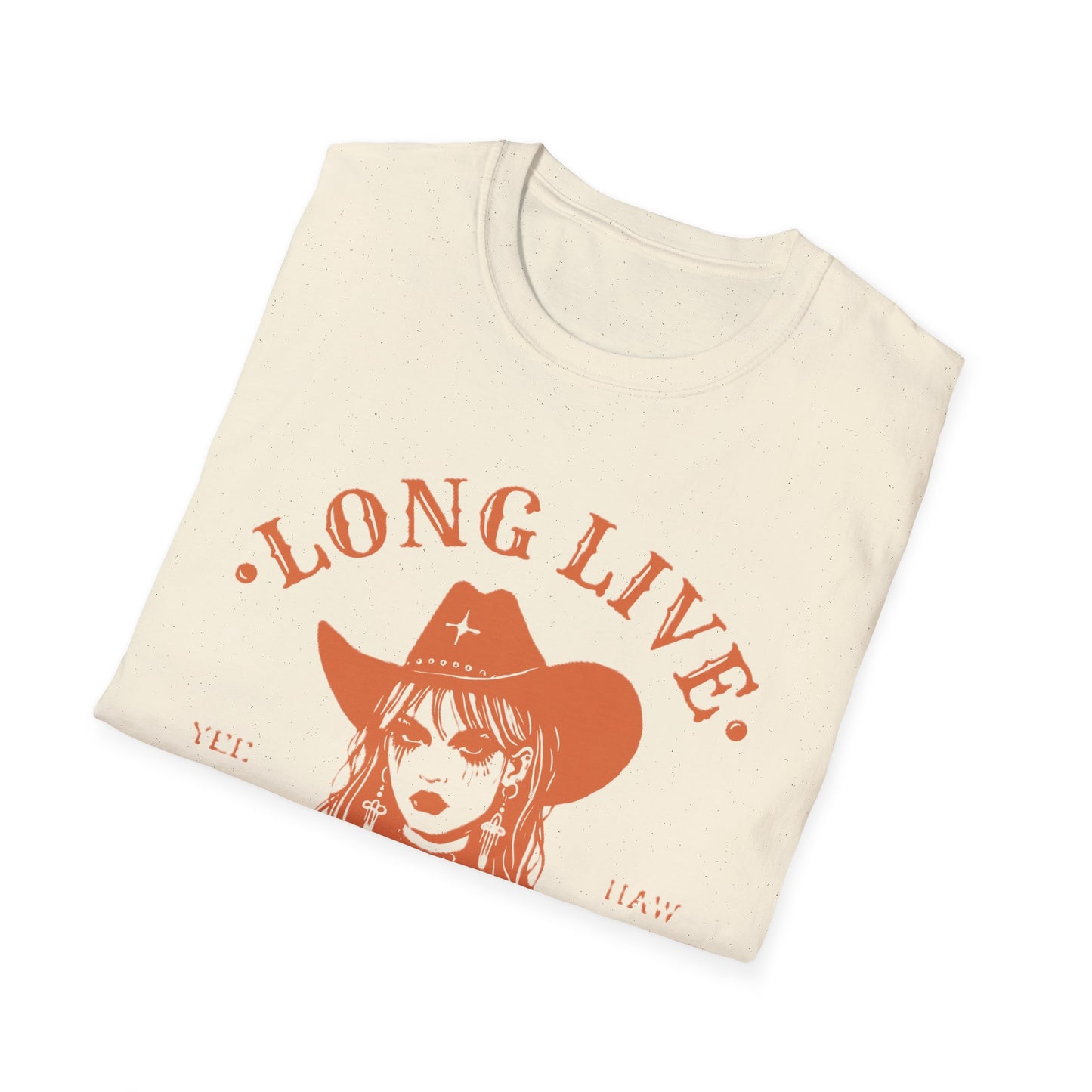 Long Live Cowgirls T-Shirt, Casual Tee, Gift for Cowgirl Lovers, Western Style Tee, Vintage Graphic T-Shirt, Everyday Wear