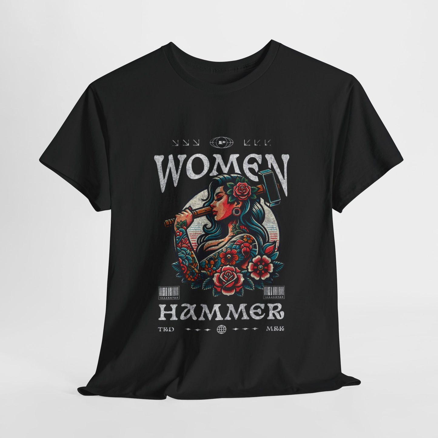 Empowered Women Graphic Tee, Heavy Cotton Tee, Feminist T-Shirt, Gift for Her, Casual Style Shirt, Art Apparel