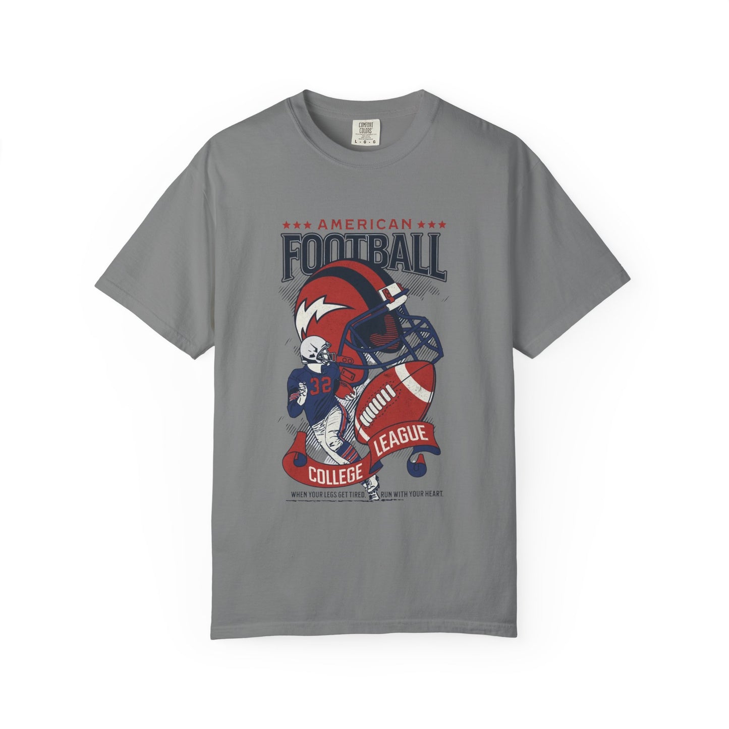 Men's College Football T-Shirts, Game Day Apparel, Sports Fan Gift, Casual Wear for Football Lovers