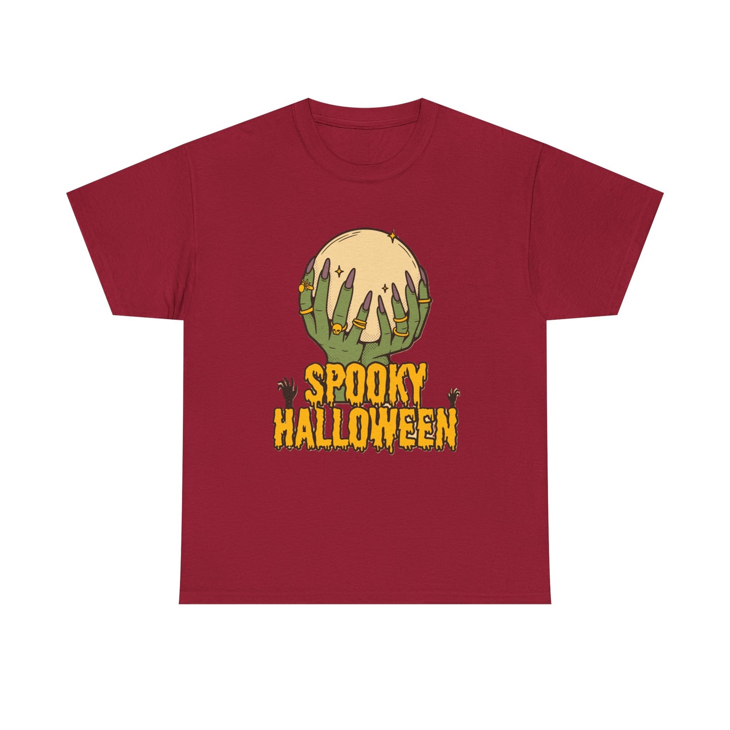 Spooky Halloween Tee, Halloween Apparel, Fall Fashion, Trick or Treat woman Shirt, Casual Halloween Outfit