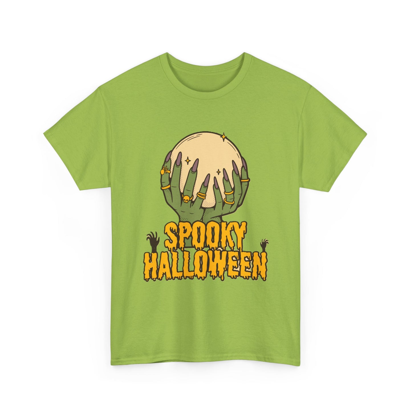 Spooky Halloween Tee, Halloween Apparel, Fall Fashion, Trick or Treat woman Shirt, Casual Halloween Outfit
