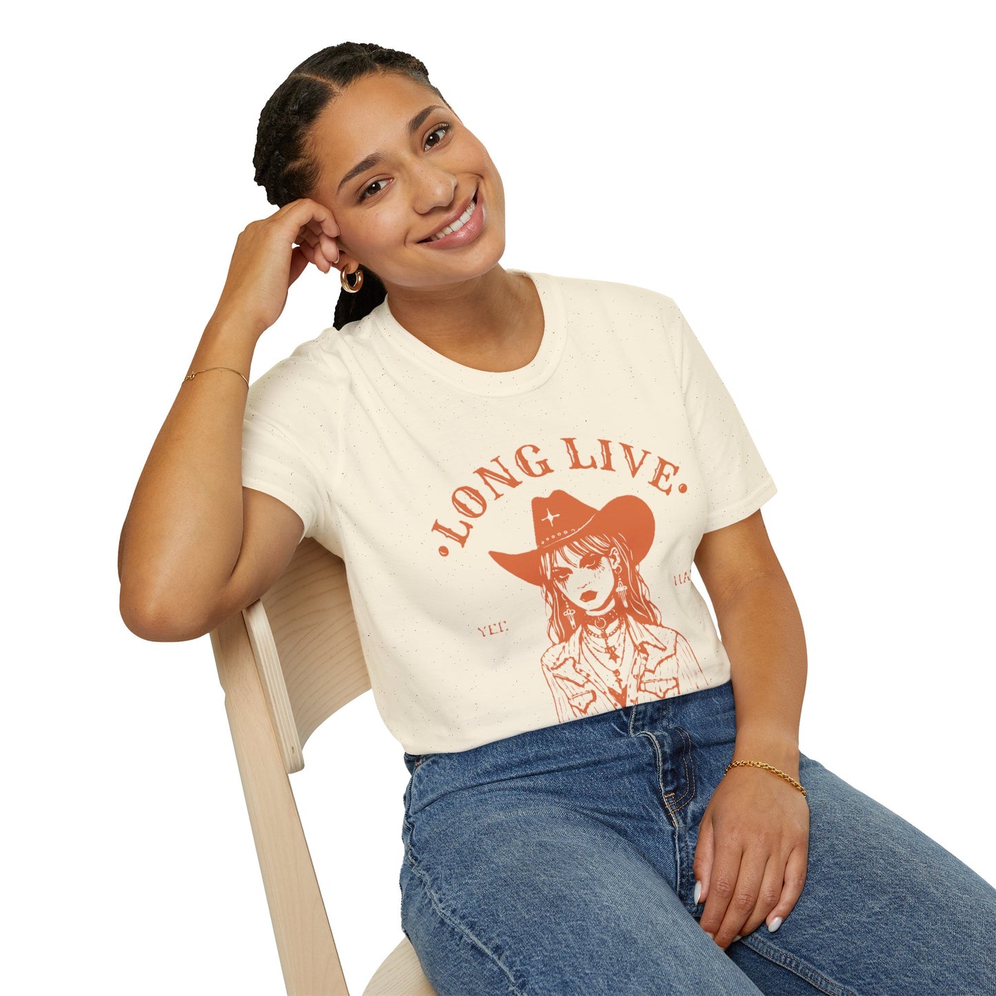 Long Live Cowgirls T-Shirt, Casual Tee, Gift for Cowgirl Lovers, Western Style Tee, Vintage Graphic T-Shirt, Everyday Wear