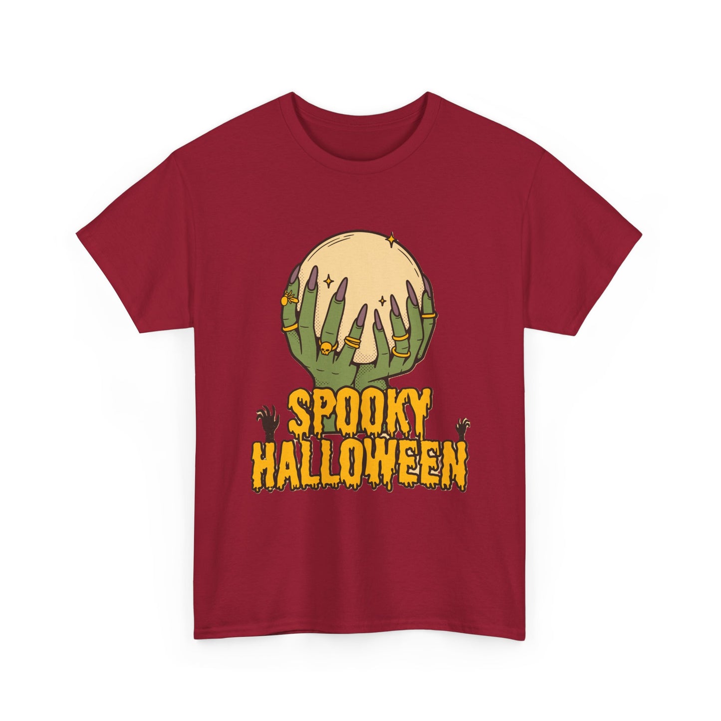 Spooky Halloween Tee, Halloween Apparel, Fall Fashion, Trick or Treat woman Shirt, Casual Halloween Outfit