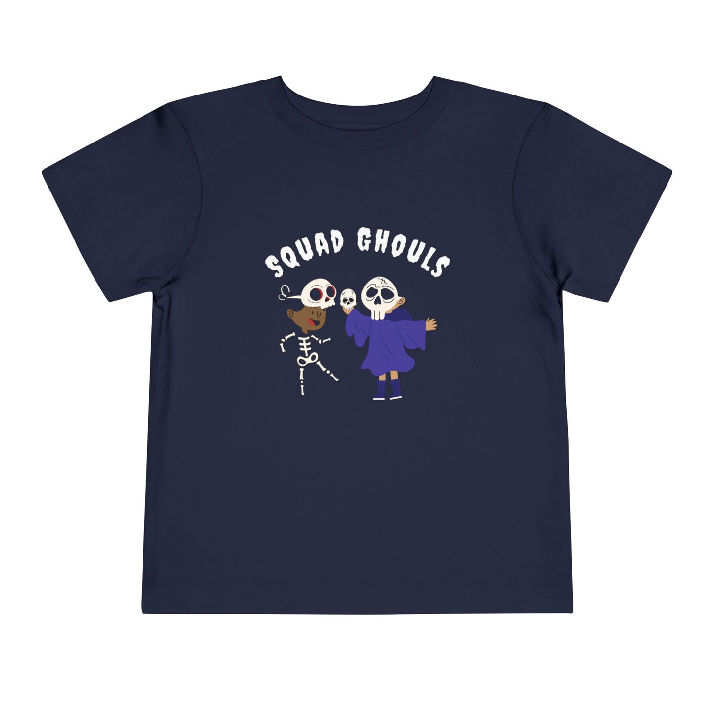 Cute Toddler Halloween Tee, Squad Ghouls Short Sleeve Shirt, Kids Halloween Costume, Pumpkin Patch Outfit, Spooky Fun Apparel