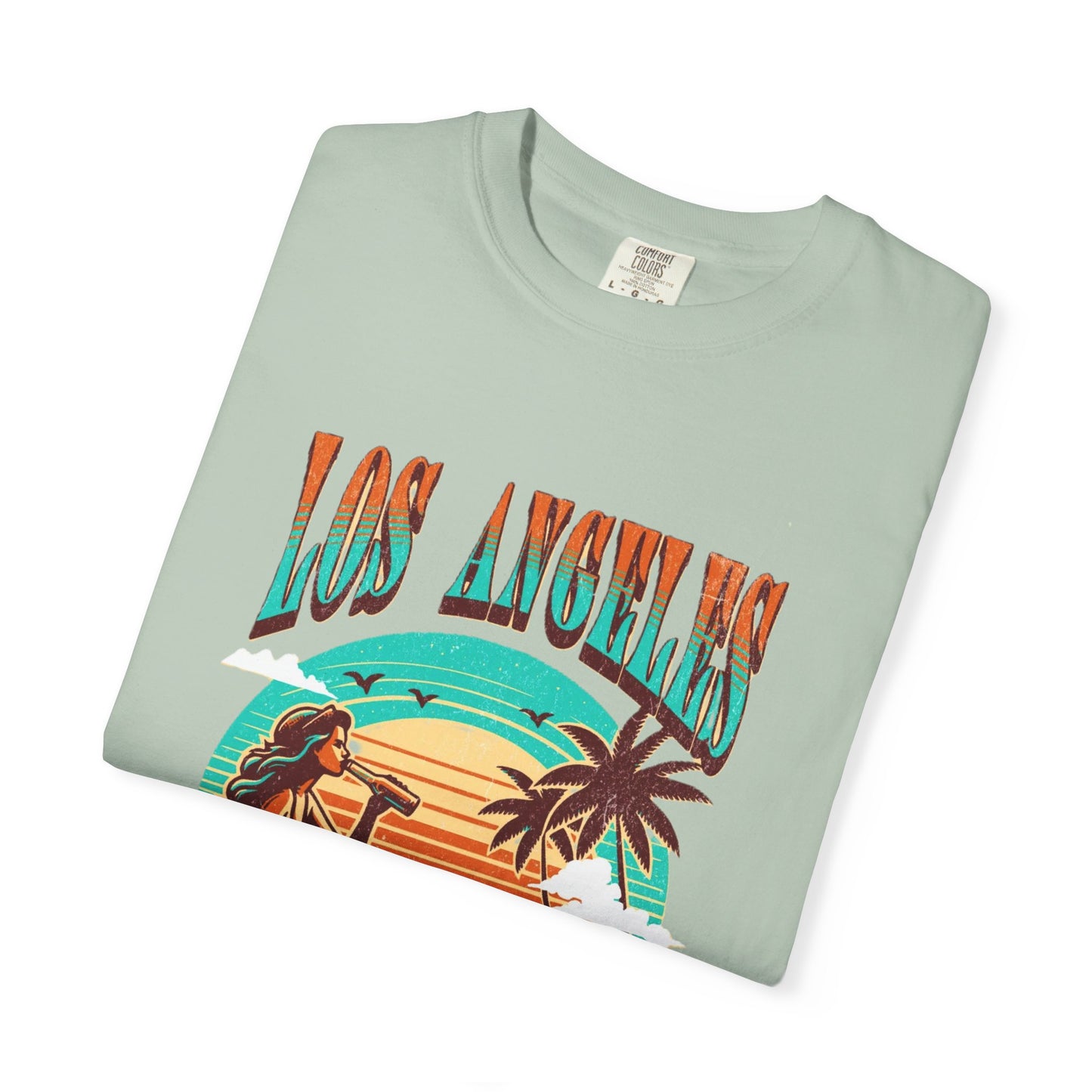 Los Angeles Vacation T-shirt , Summer Wear, Retro Graphic Tee, Travel Souvenir, Casual Outing Top