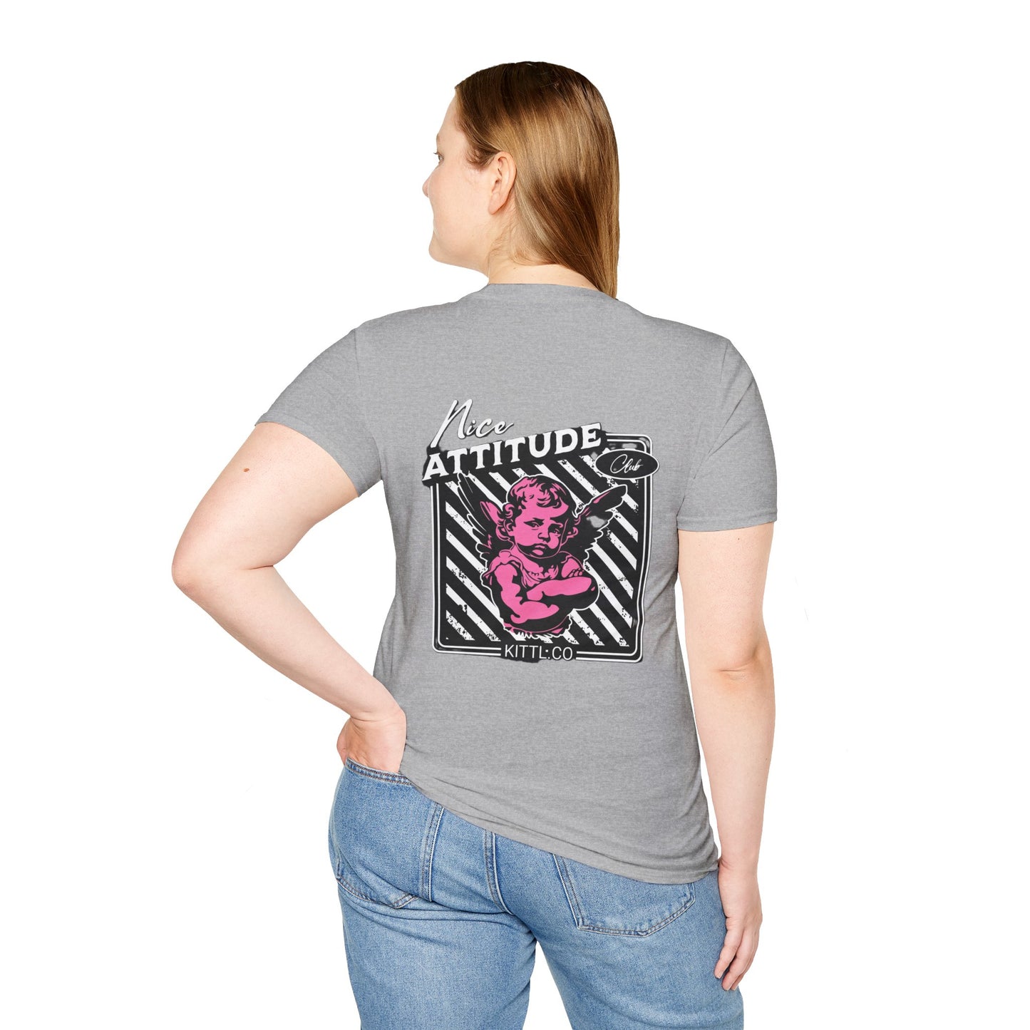 Unisex Graphic T-Shirt with Attitude Design - Trendy Casual Wear, Gift for Him/Her, Birthday, Everyday Style, Retro Vintage Tee
