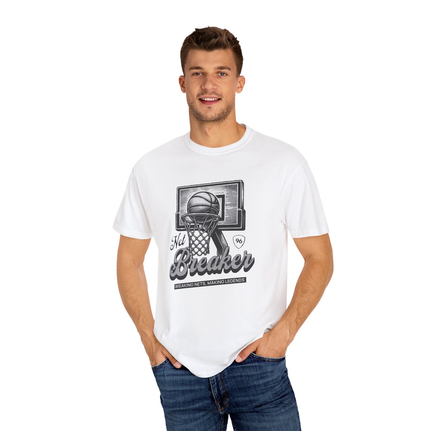 Basketball Enthusiast T-Shirt, Sporty Tee, Gift for Athletes, Men's Apparel, Men’s Fashion, Casual Streetwear