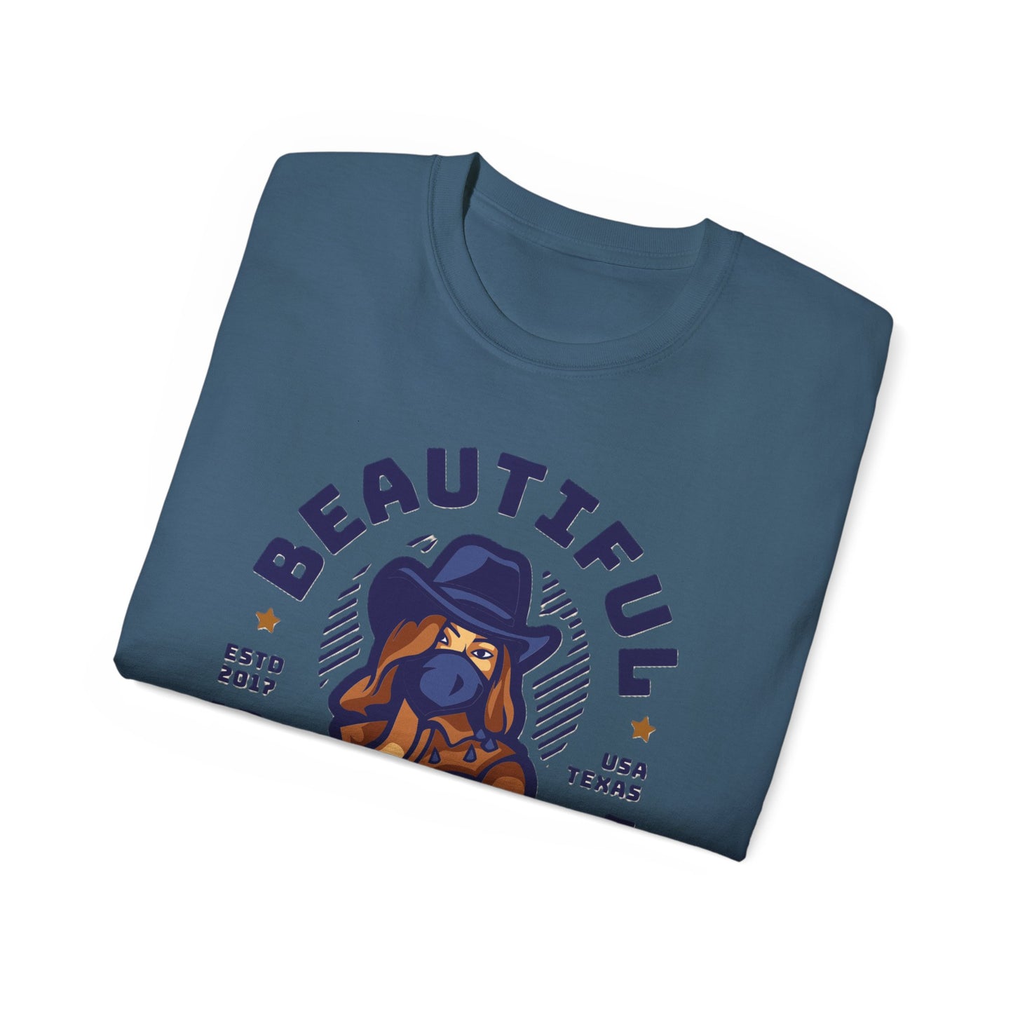 Beautiful Strong Girl Unisex Tee, Empowering T-Shirt, Motivational Gift, Casual Wear, Texas Inspired Apparel