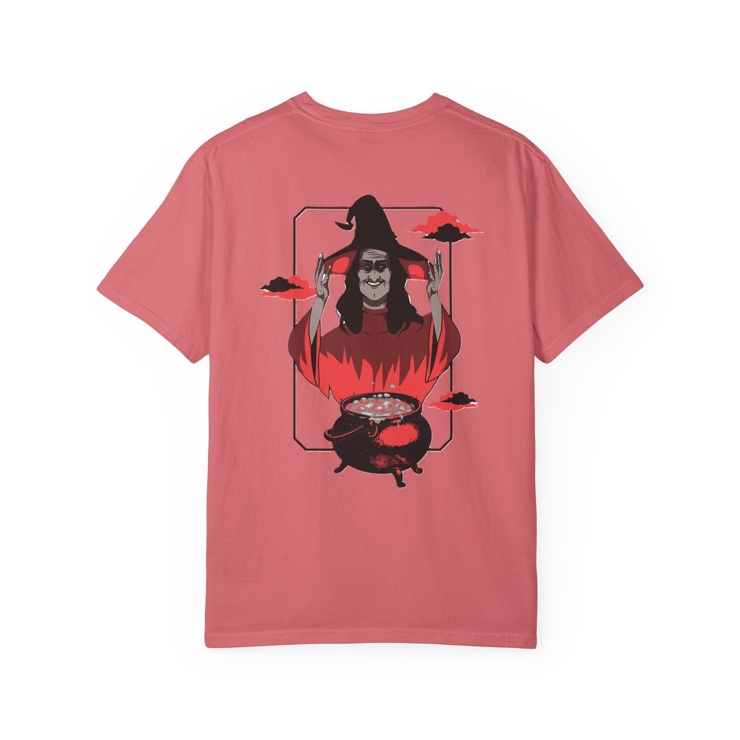 Halloween Themed Unisex T-Shirt - Spooky Graphic Tee for Halloween, Horror Fans, Gift for Witch Lovers, Casual Wear, Costume Top
