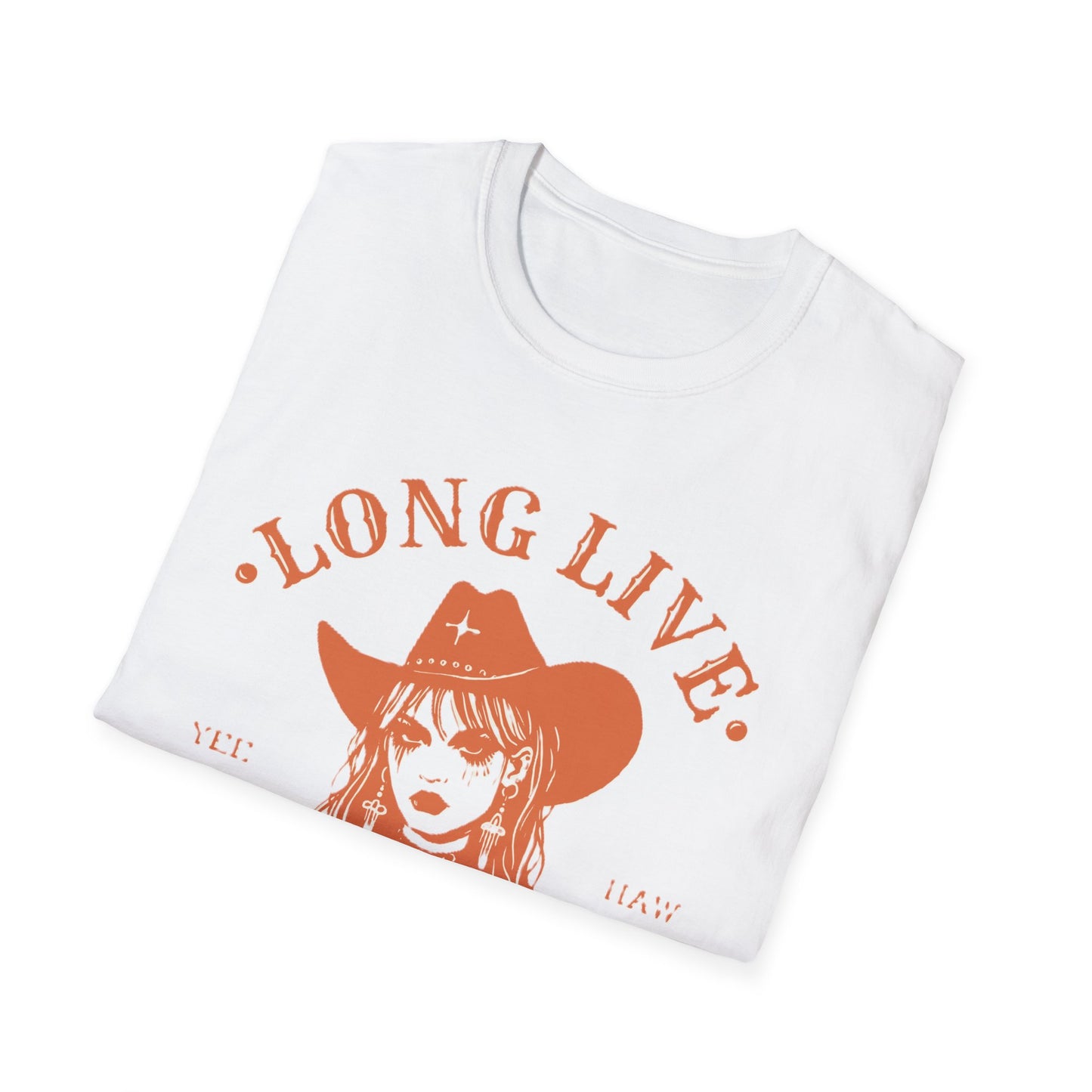 Long Live Cowgirls T-Shirt, Casual Tee, Gift for Cowgirl Lovers, Western Style Tee, Vintage Graphic T-Shirt, Everyday Wear
