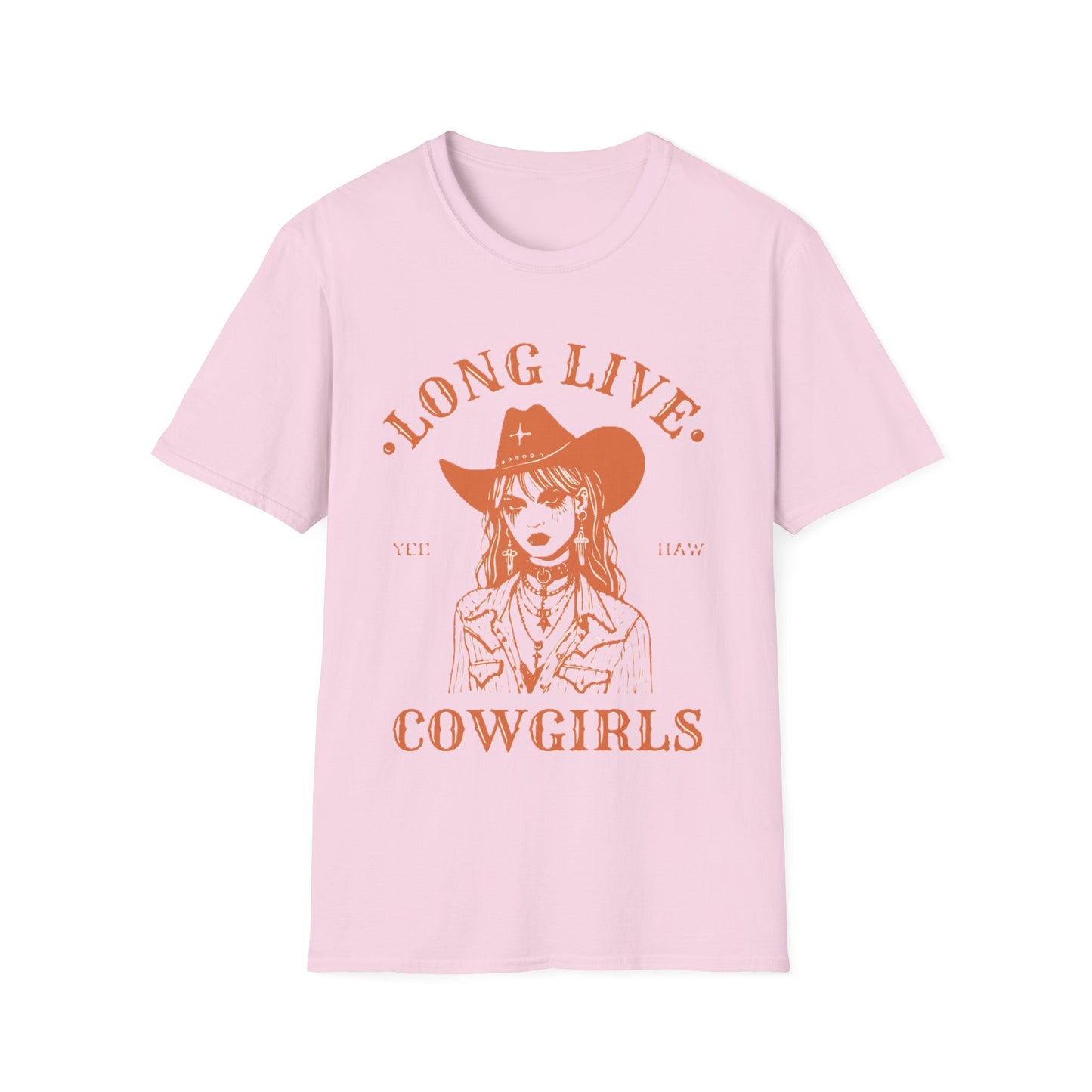 Long Live Cowgirls T-Shirt, Casual Tee, Gift for Cowgirl Lovers, Western Style Tee, Vintage Graphic T-Shirt, Everyday Wear