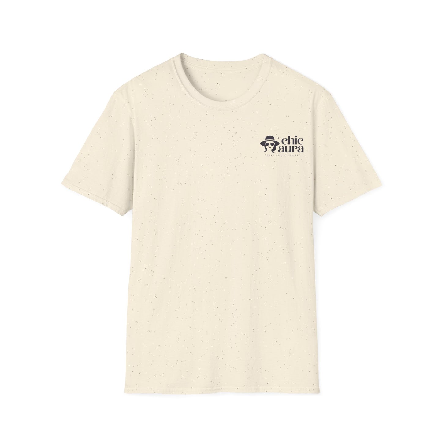 Chic Aura woman's T-Shirt, Casual Wear, Gift for Her, Everyday Style, Fashion Tee, Comfortable Shirt