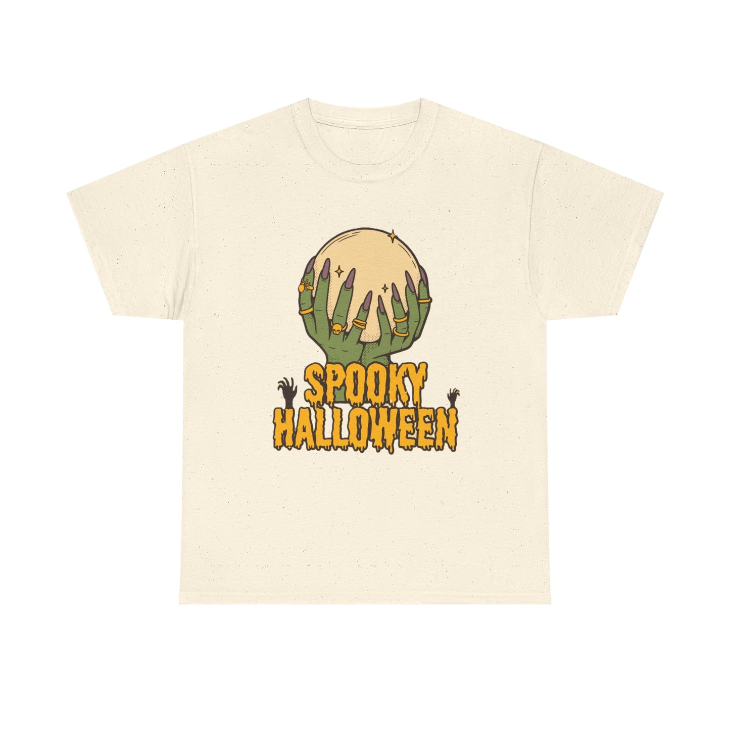 Spooky Halloween Tee, Halloween Apparel, Fall Fashion, Trick or Treat woman Shirt, Casual Halloween Outfit